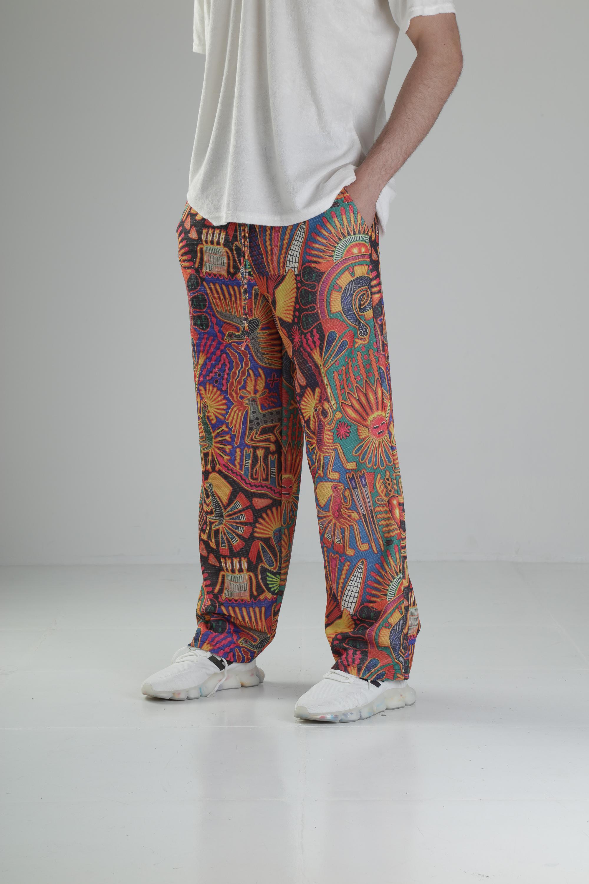 Cocopelli Desenli Baggy Pantolon 