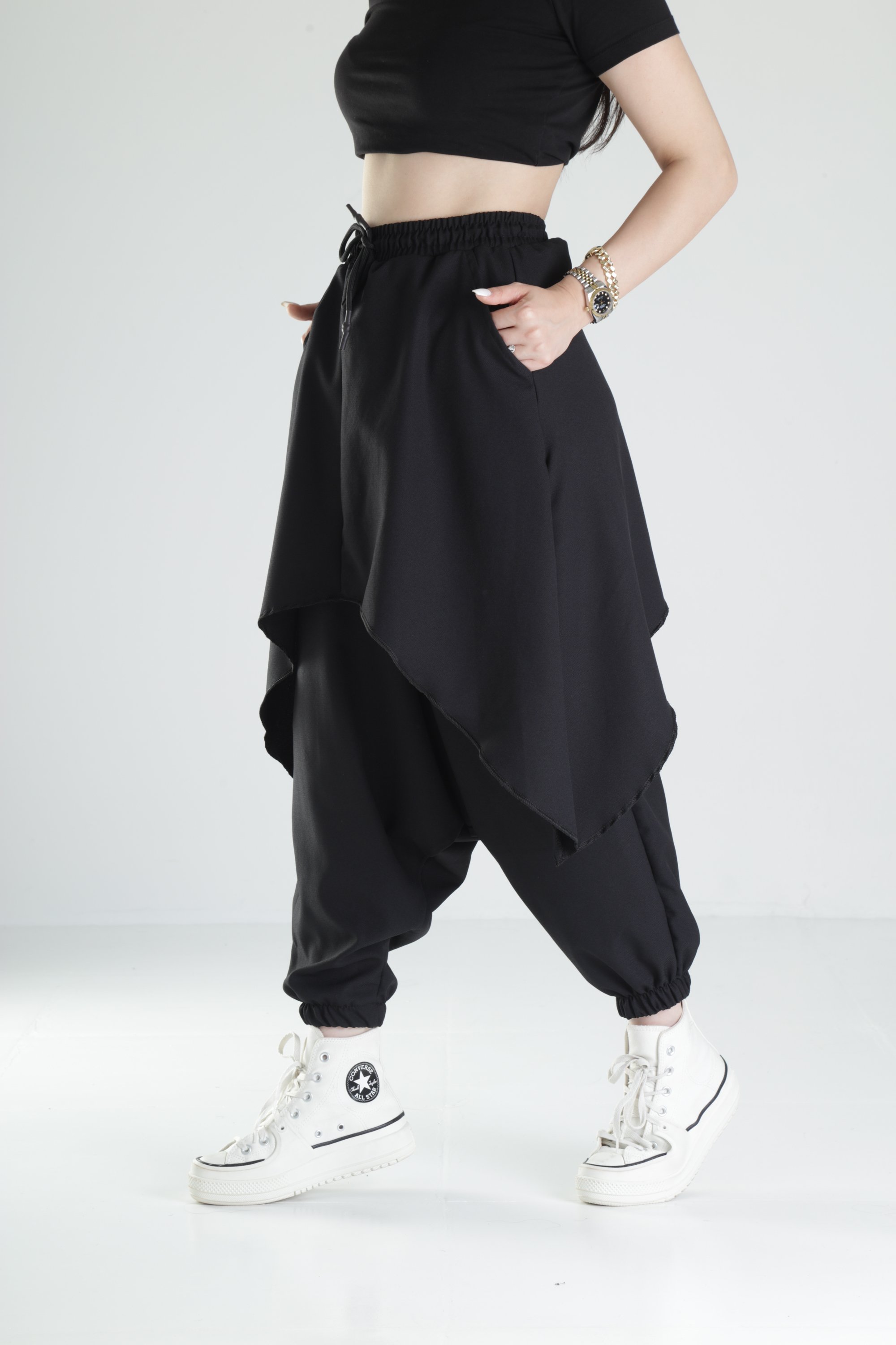 Oversize Şalvarlı Jogger Pantolon