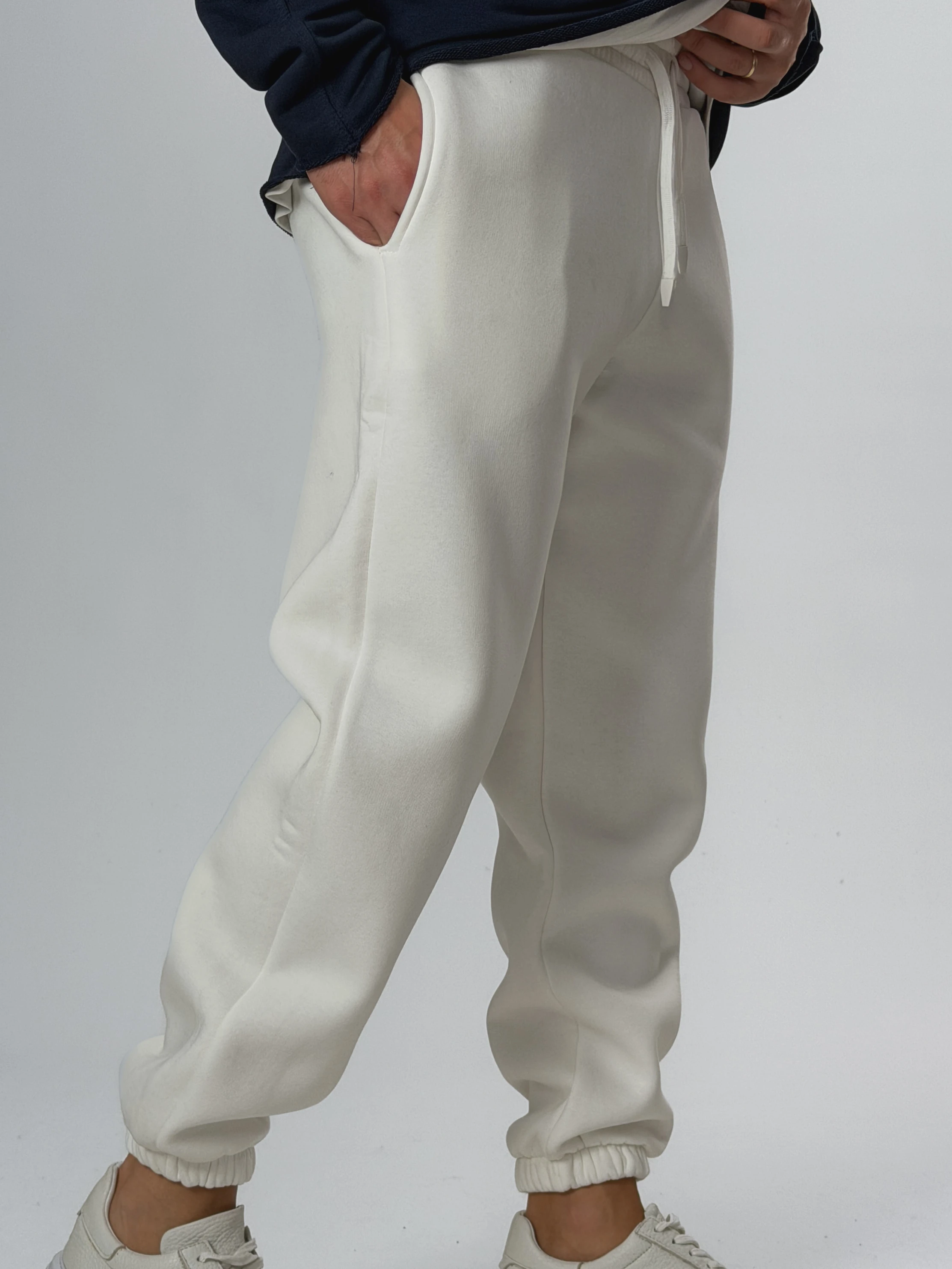 Şardonlu Ekru Erkek Jogger Eşofman COC2551