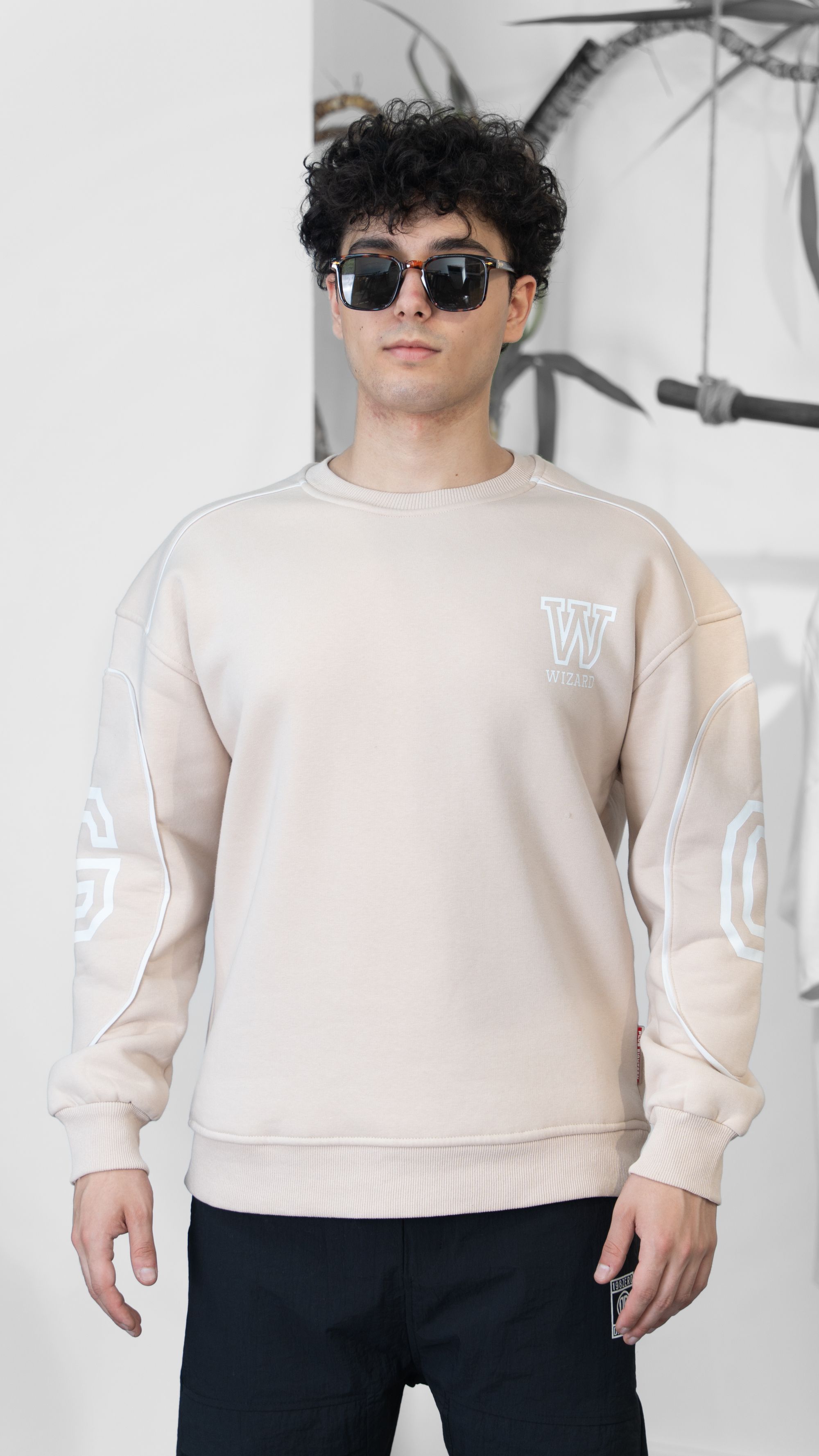 3 İplik Şardonlu Street Sweat