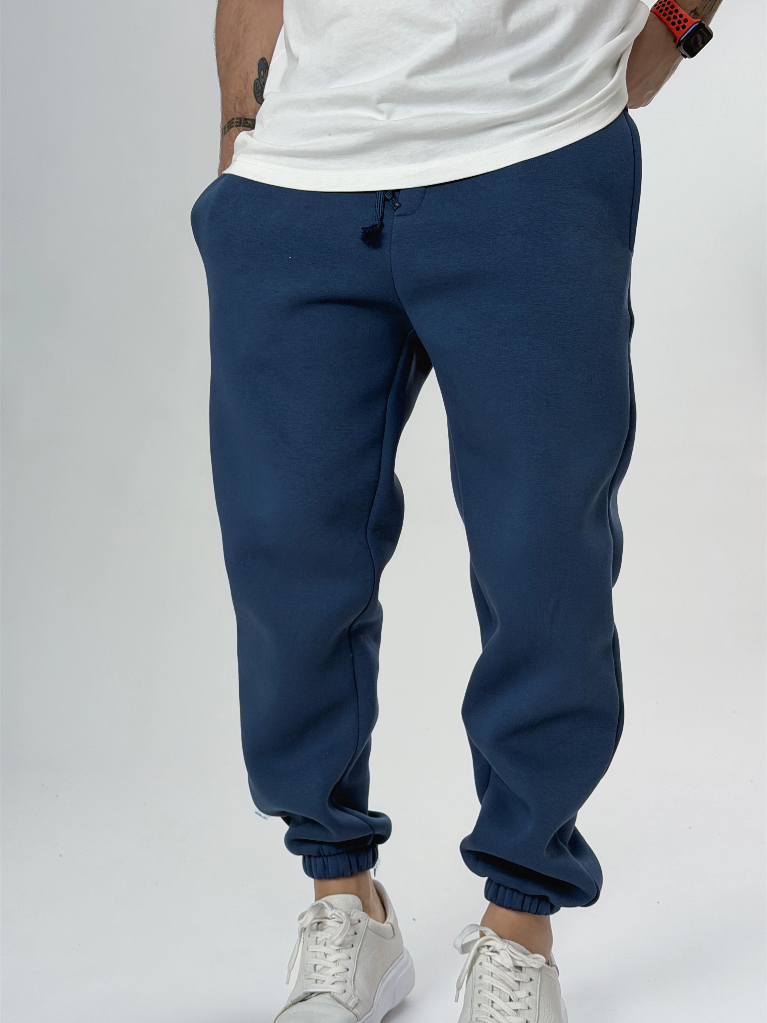 Şardonlu Lacivert Erkek Jogger Eşofman COC2552