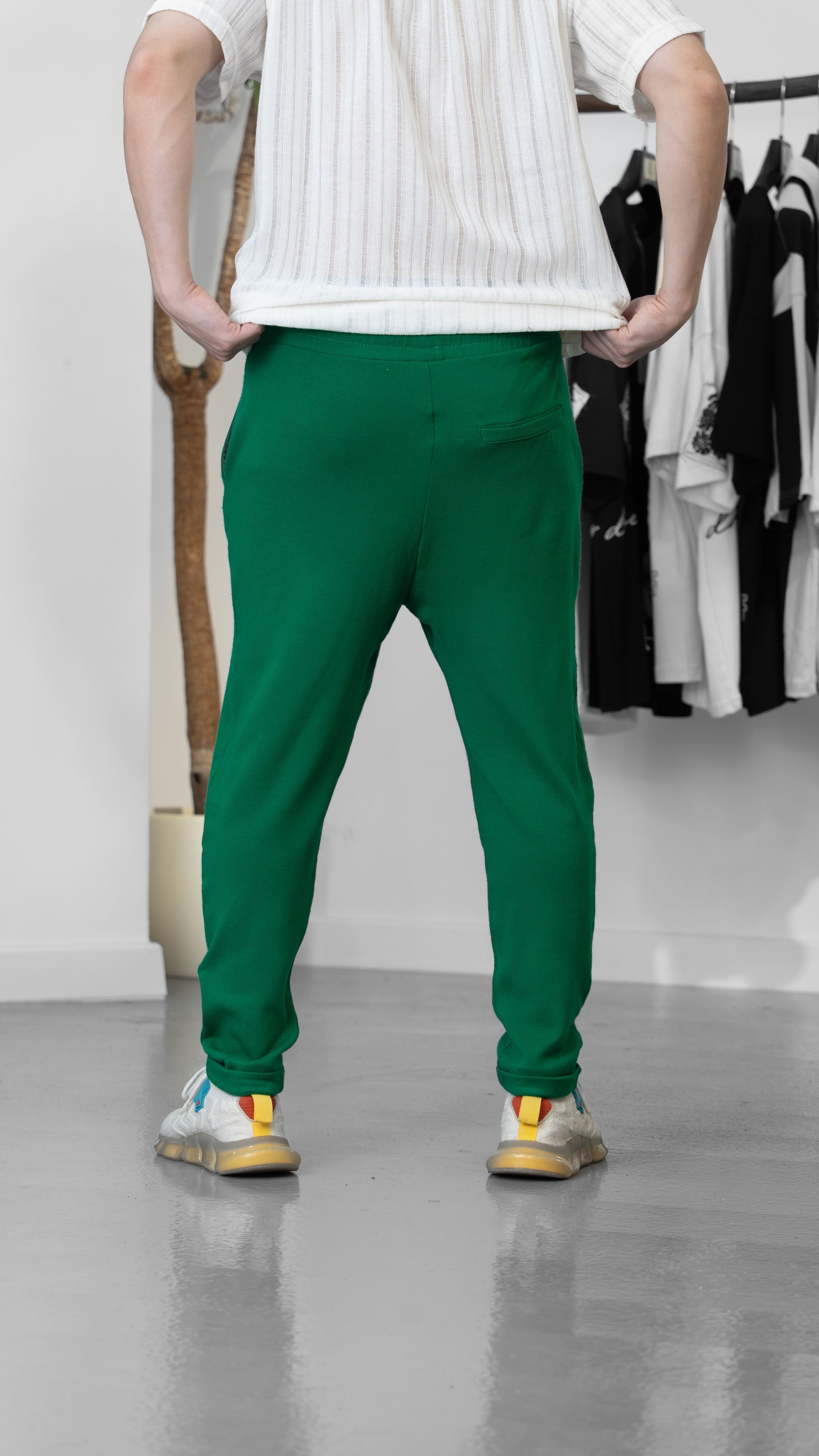Yeşil Penye Jogger