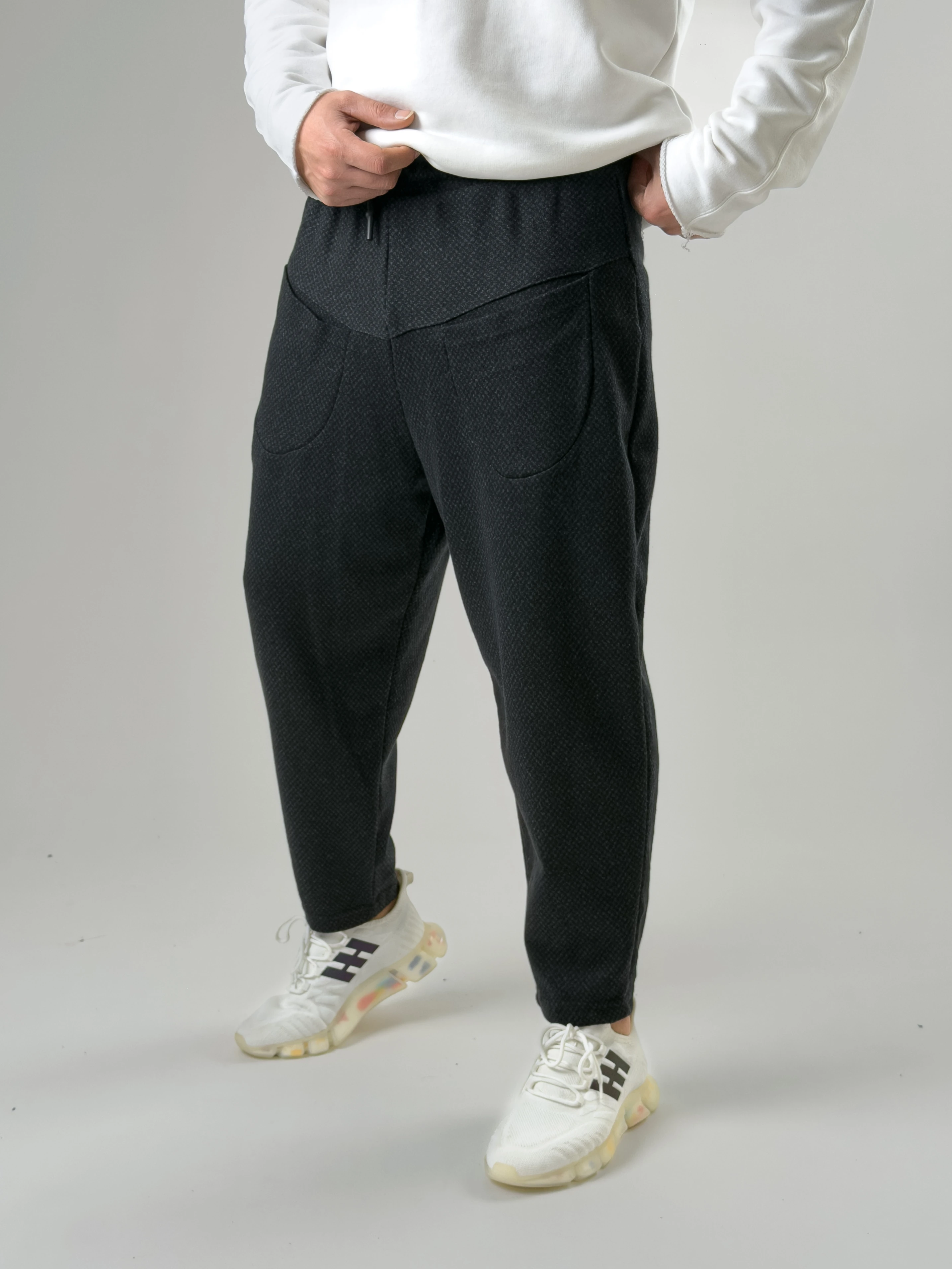 Ön Cep Detaylı Antrasit Erkek Baget Pantolon COC2599