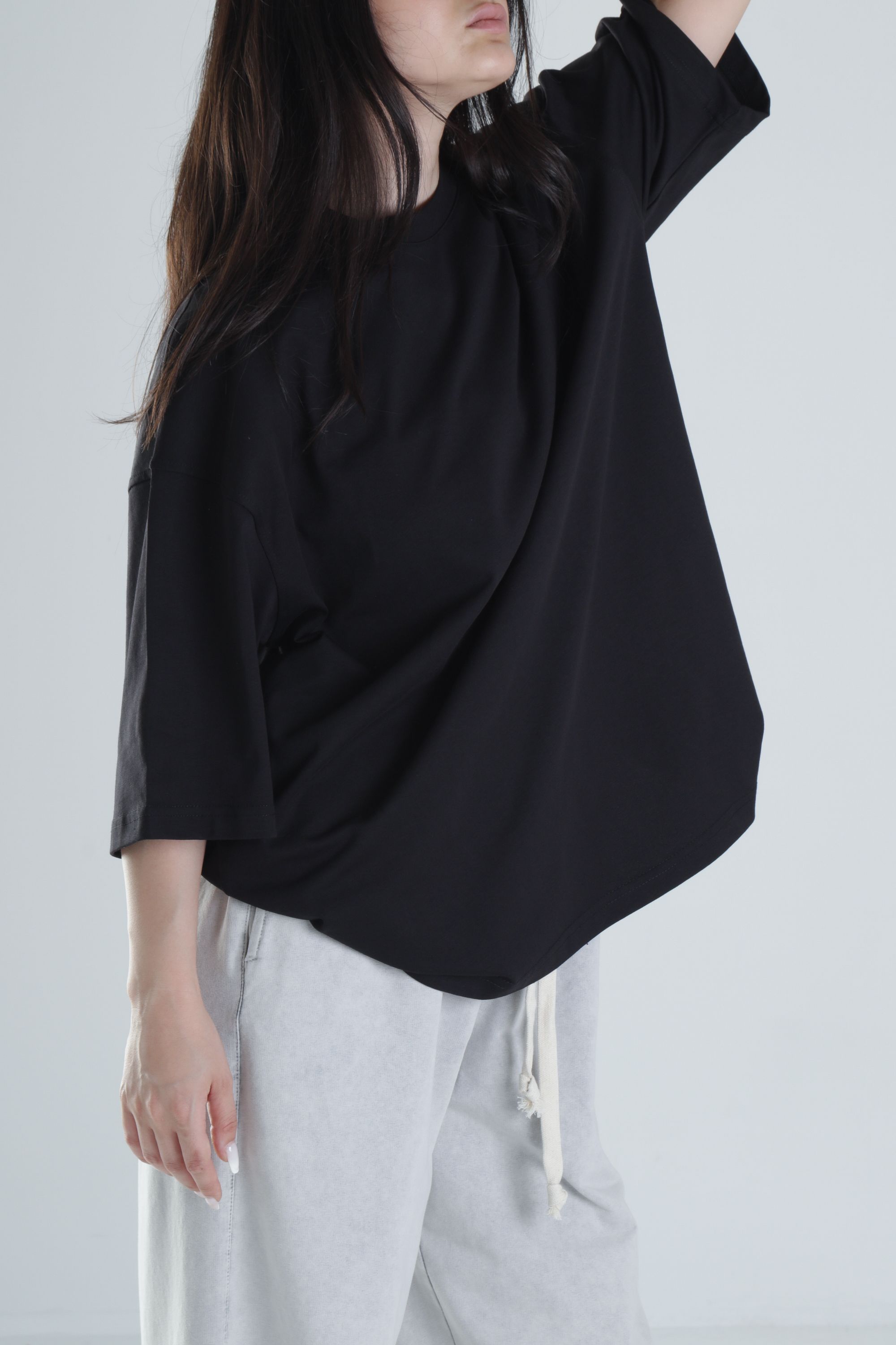 Oversize Siyah T-Shirt