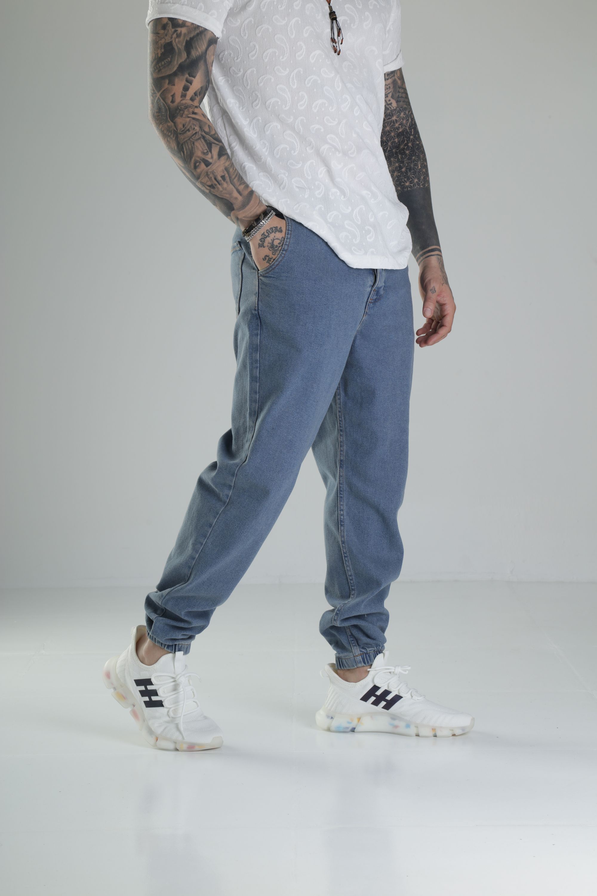 Mavi Kot Jogger Pantolon