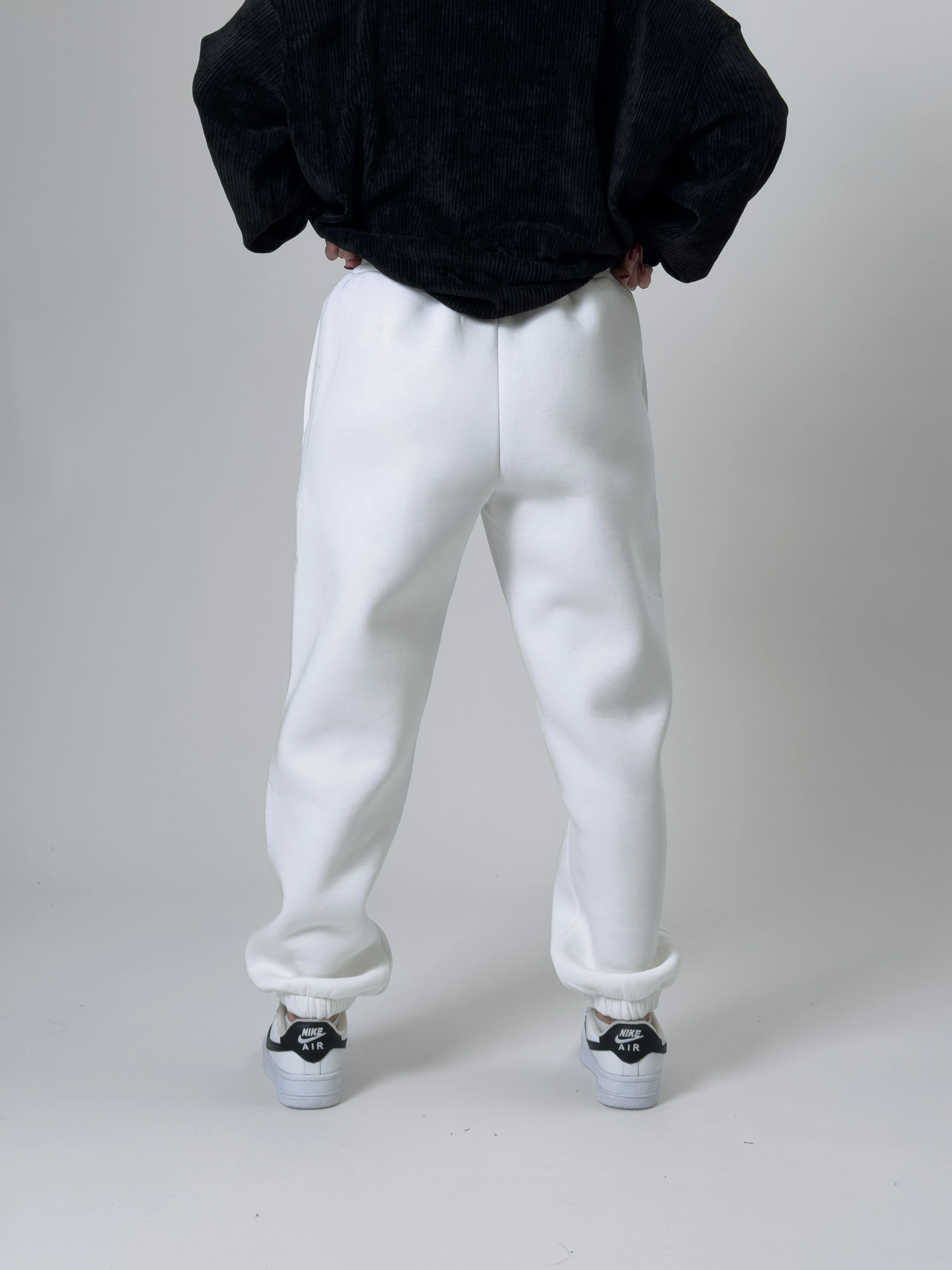 Şardonlu Ekru Kadın Jogger Eşofman COC2538