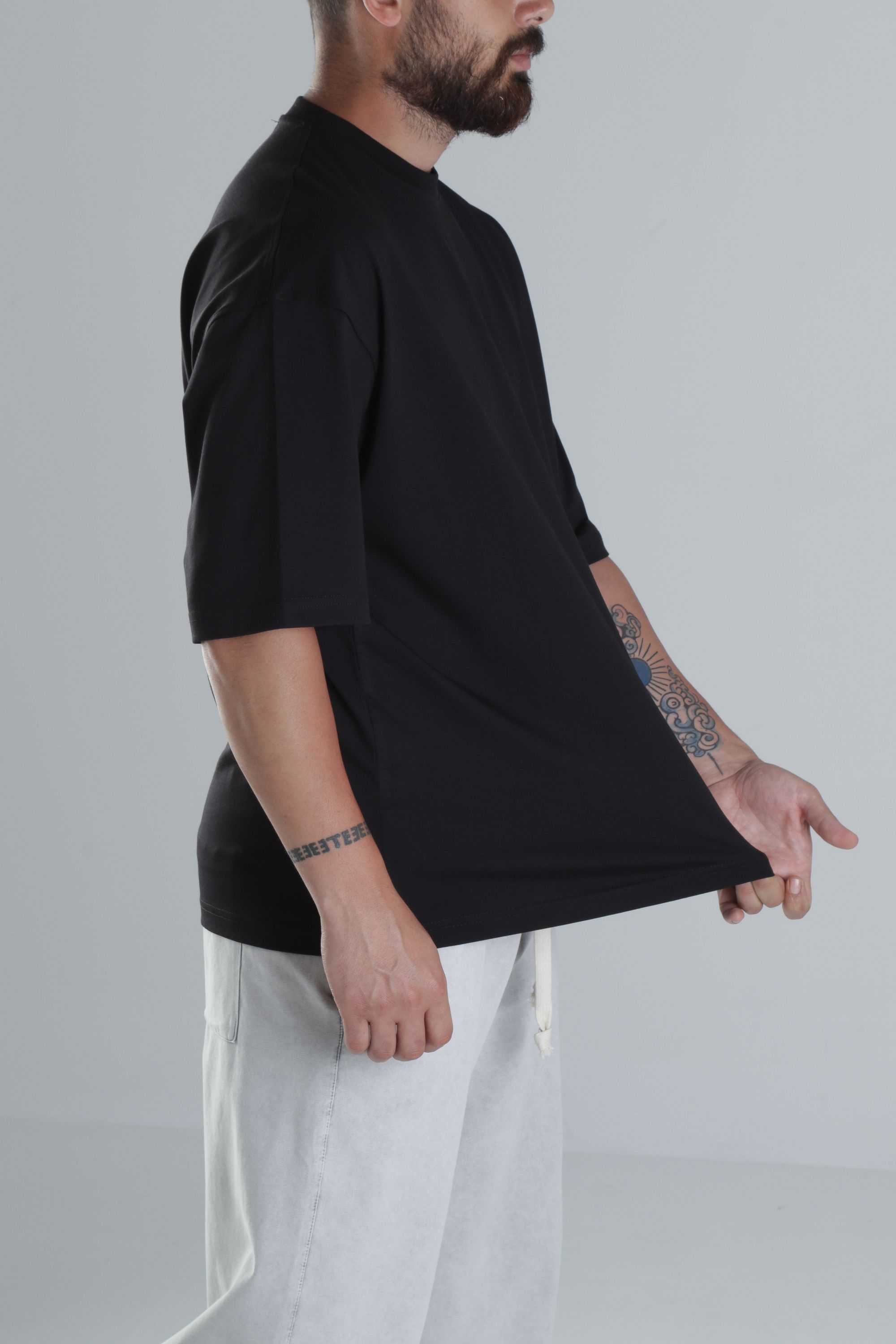 Siyah Oversize T-Shirt