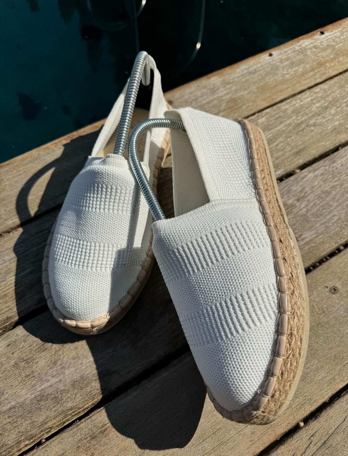 Triko Beyaz Espadril