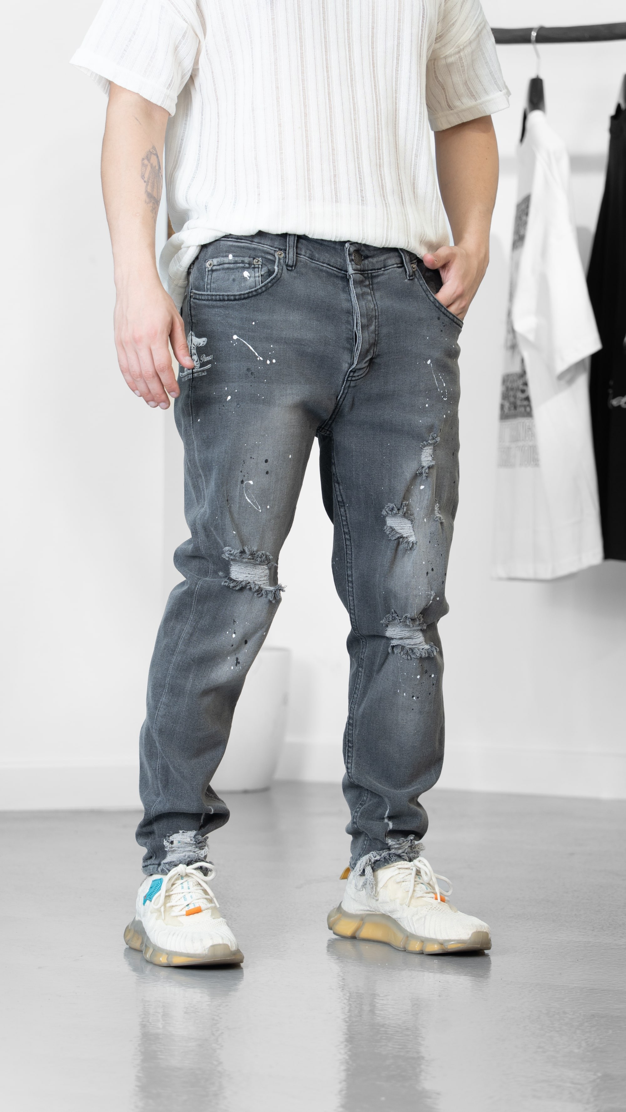 Tasarım Slim Fit Kot Pantolon