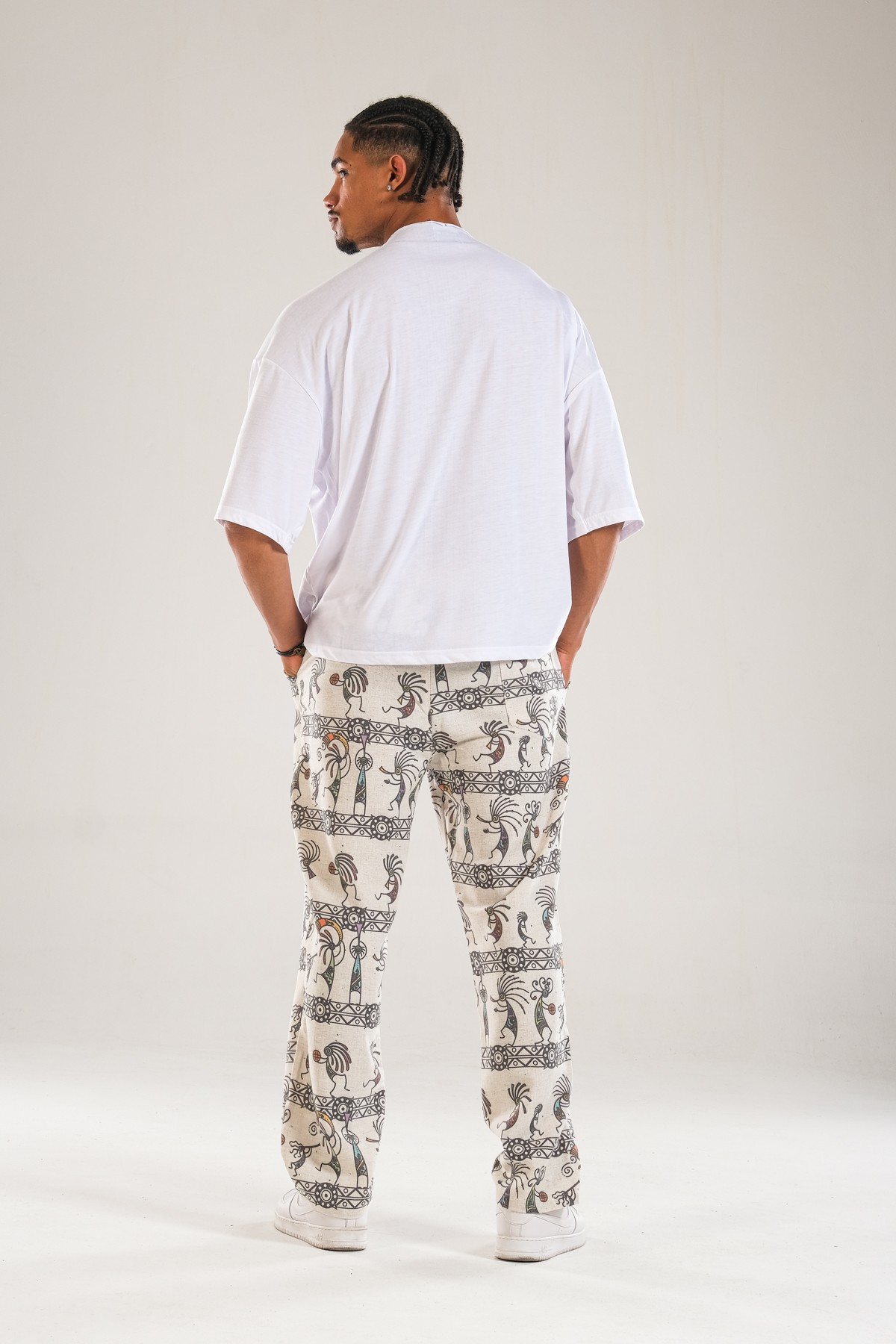 Cocopelli Desenli Baggy Pantolon