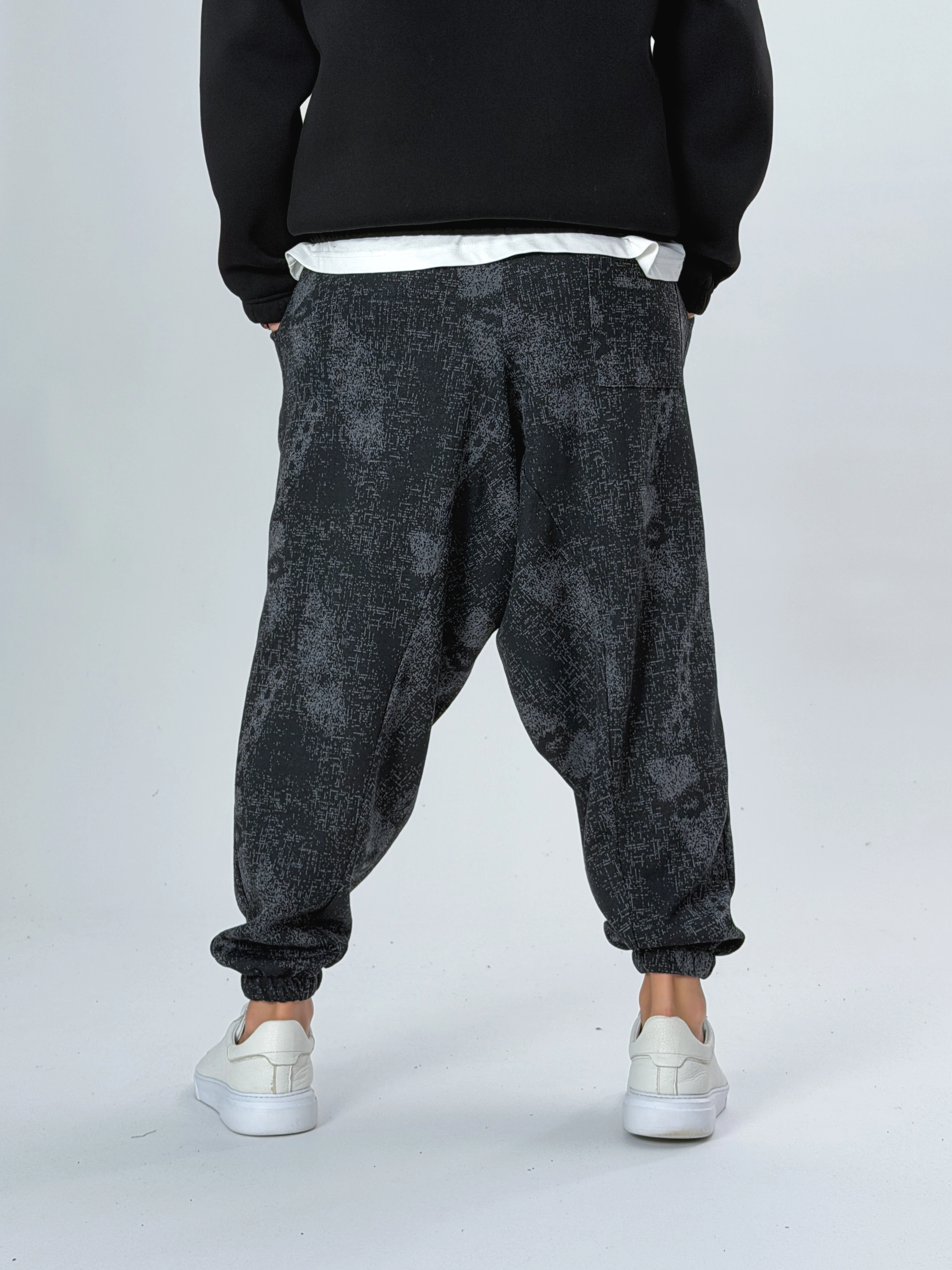 Desenli Erkek Spor Şalvar COC2529