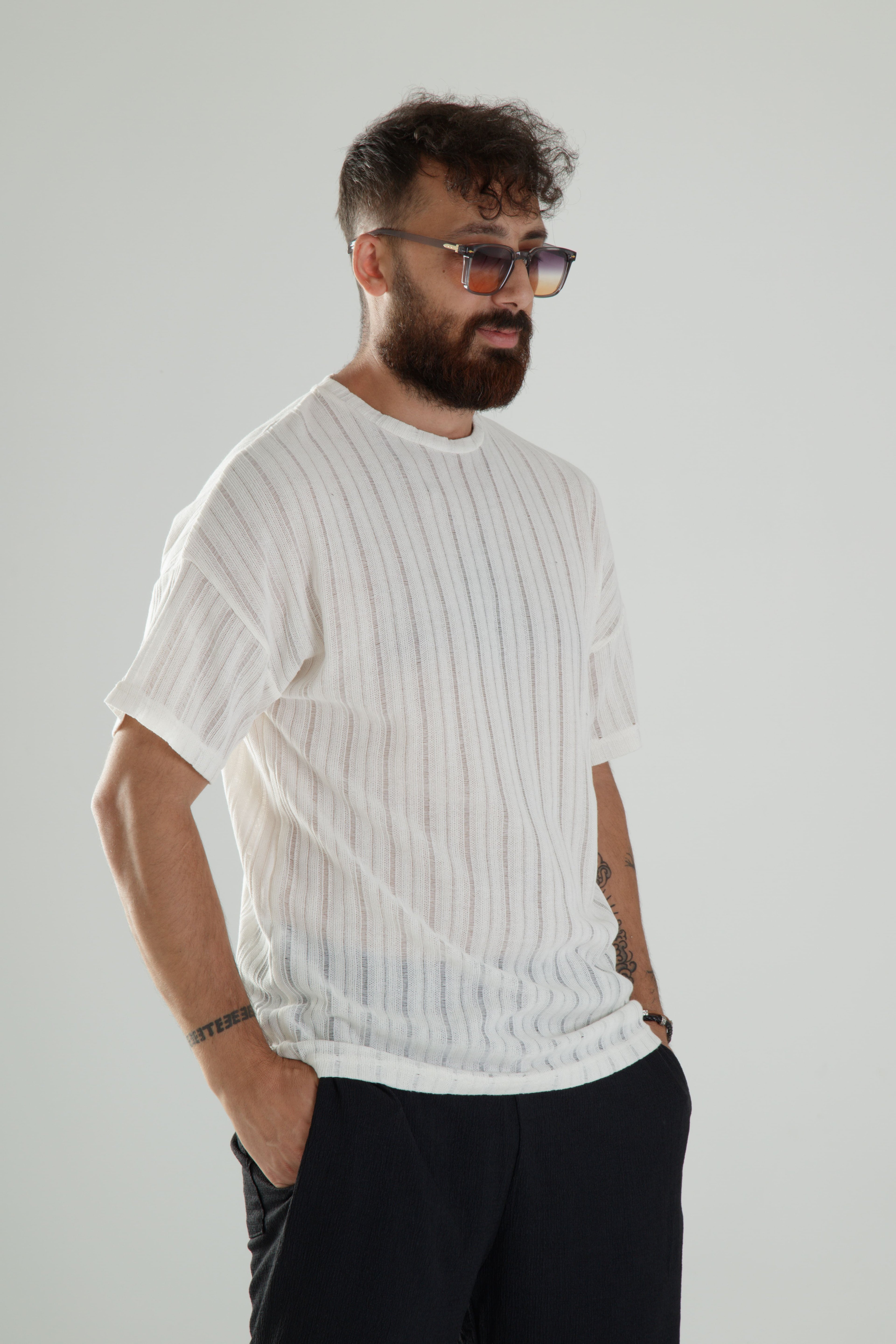 Tasarım Beyaz T-Shirt