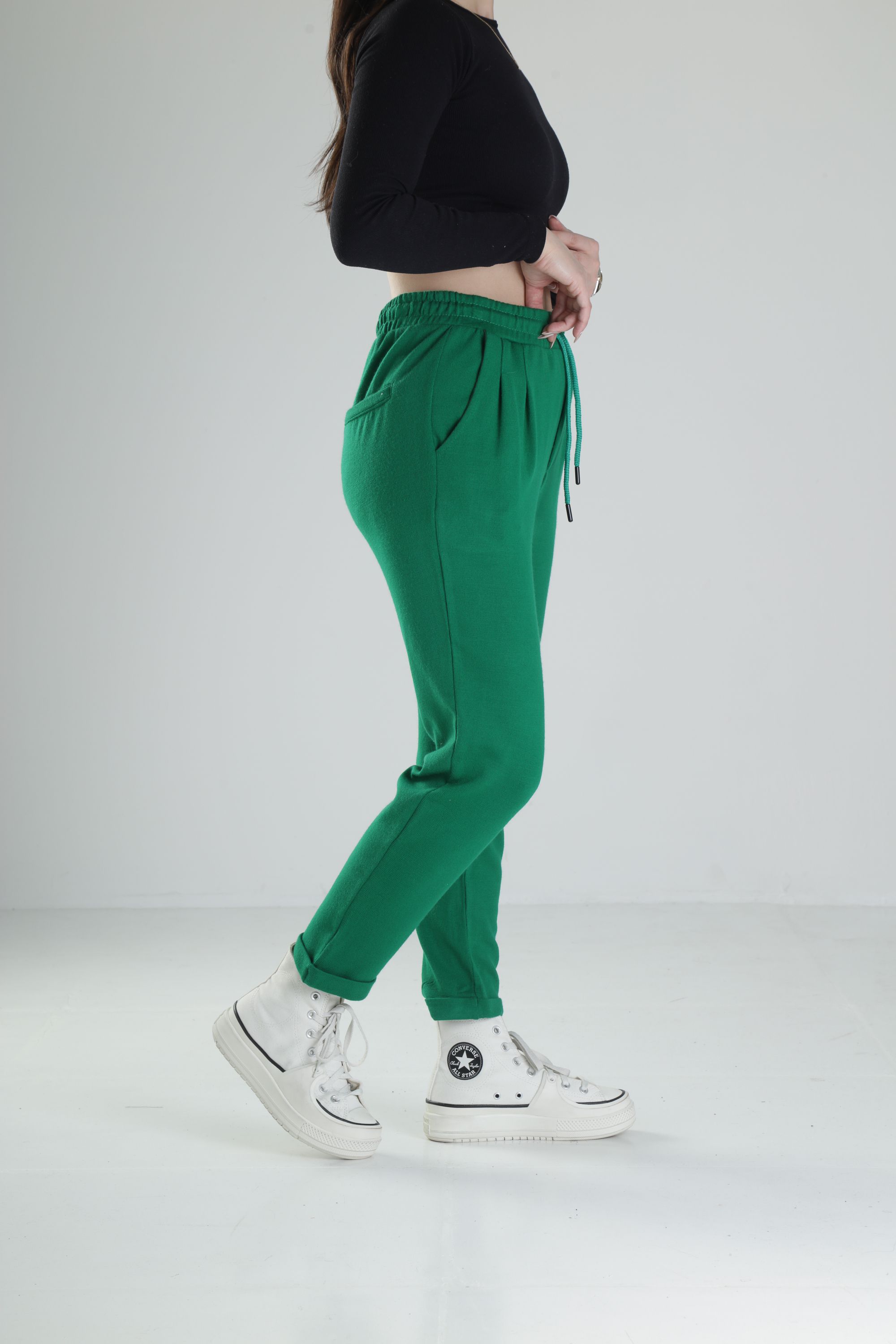 Yeşil Jogger Pantolon