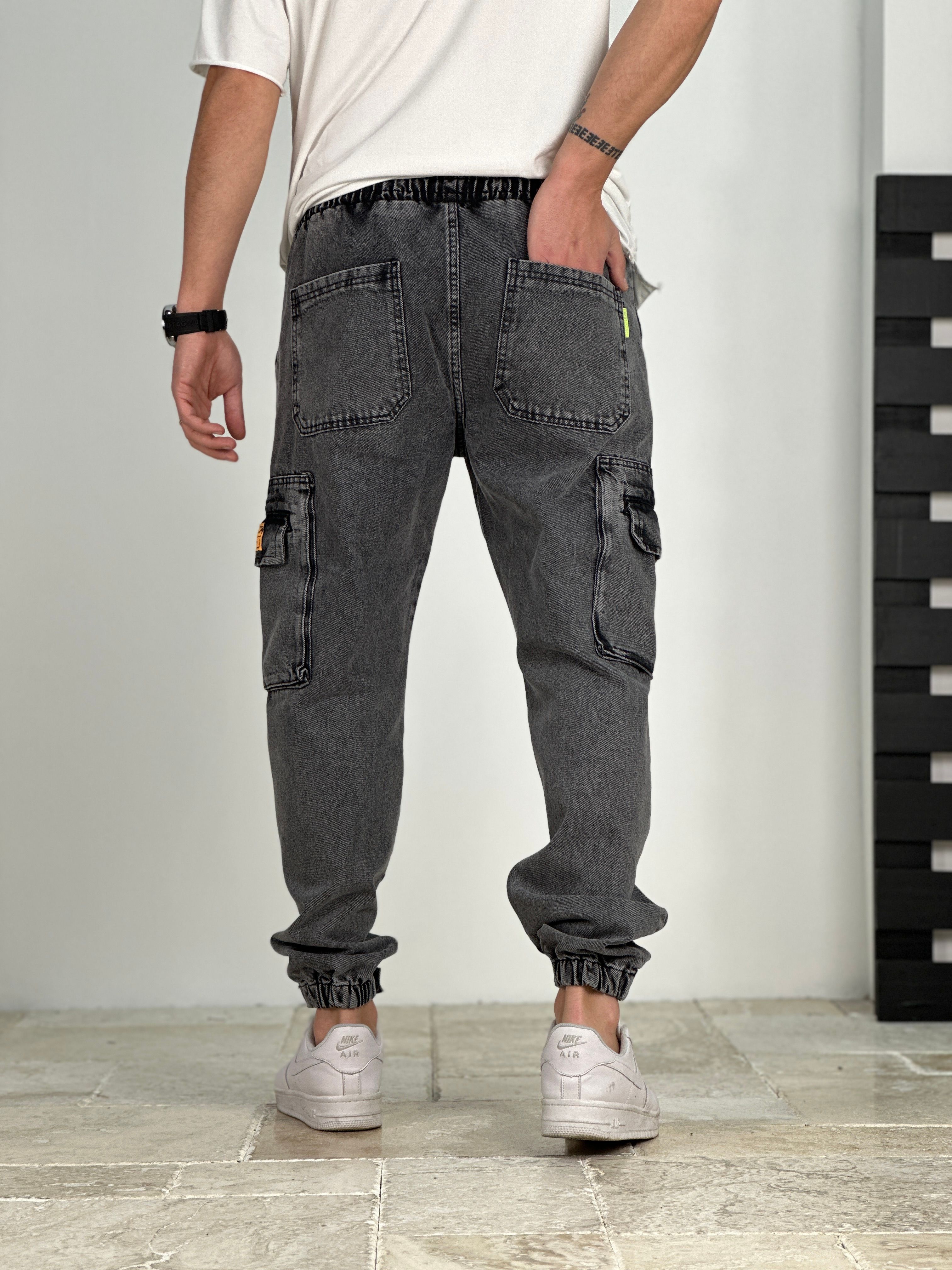 Premium Kalite Antrasit Jogger
