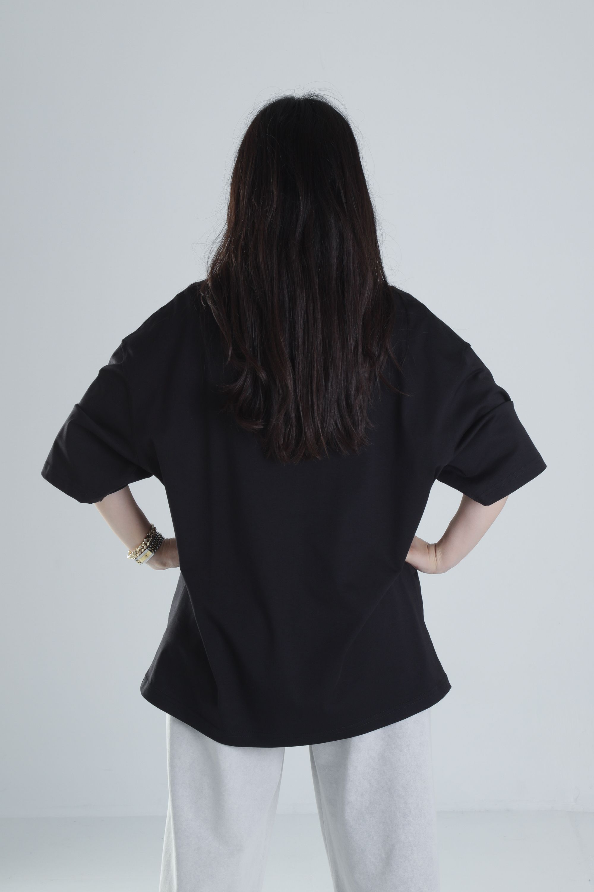 Oversize Siyah T-Shirt