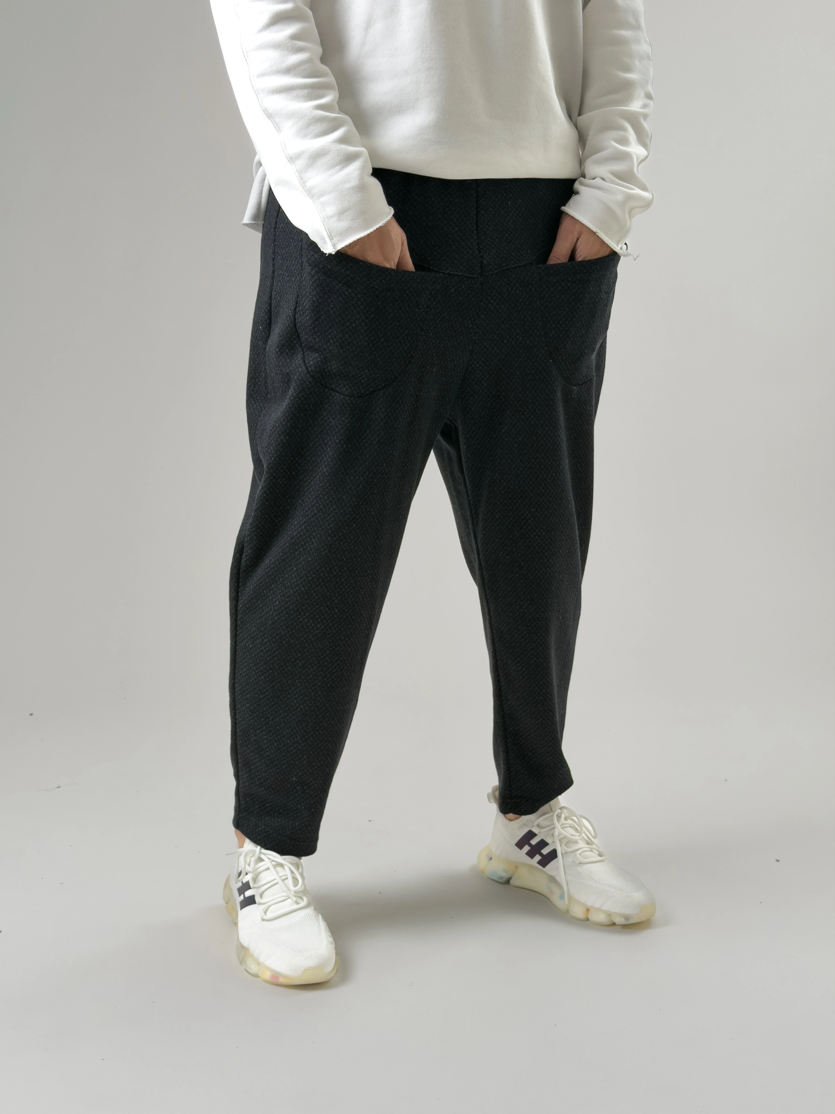 Ön Cep Detaylı Antrasit Erkek Baget Pantolon COC2599