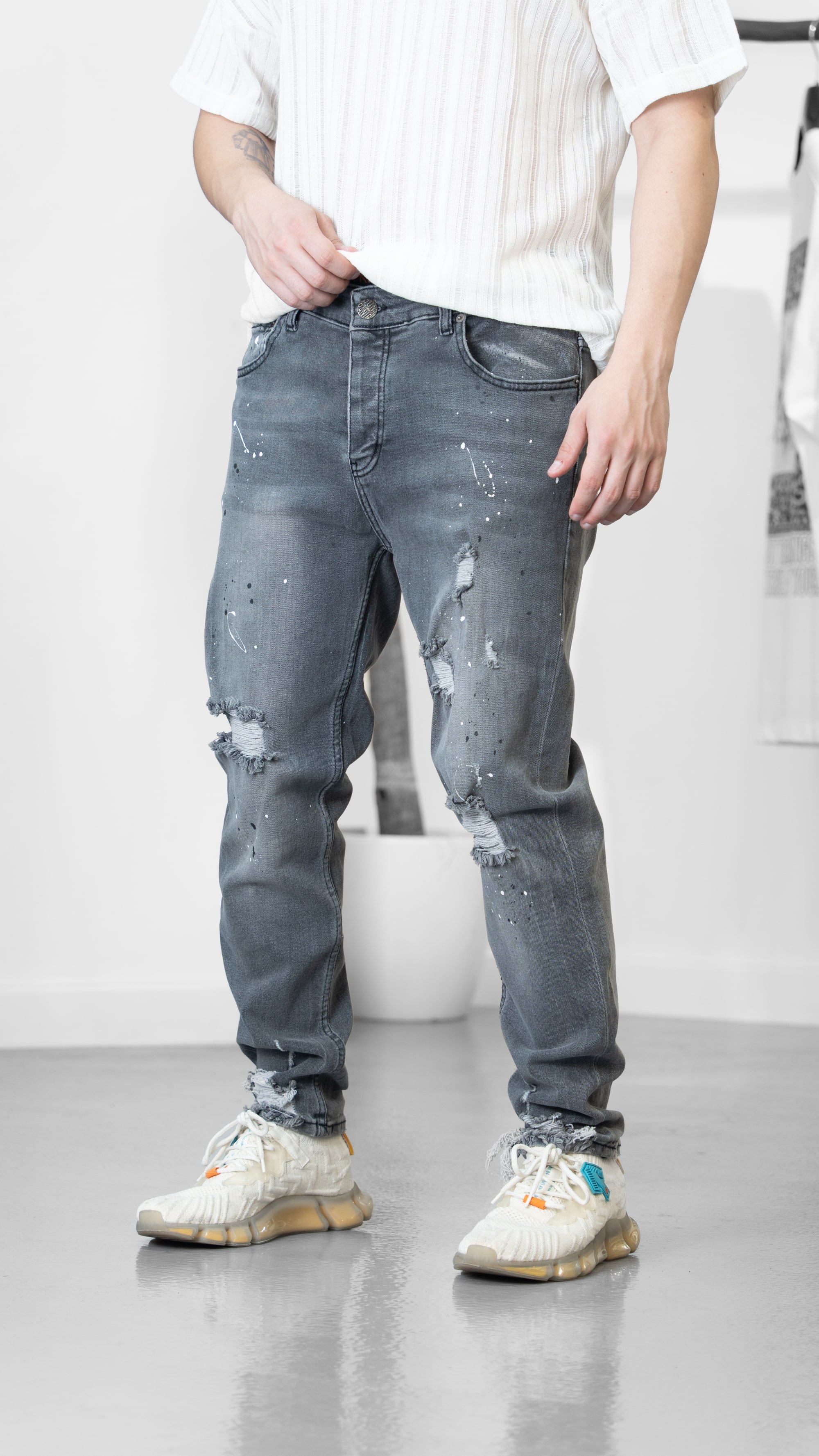 Tasarım Slim Fit Kot Pantolon