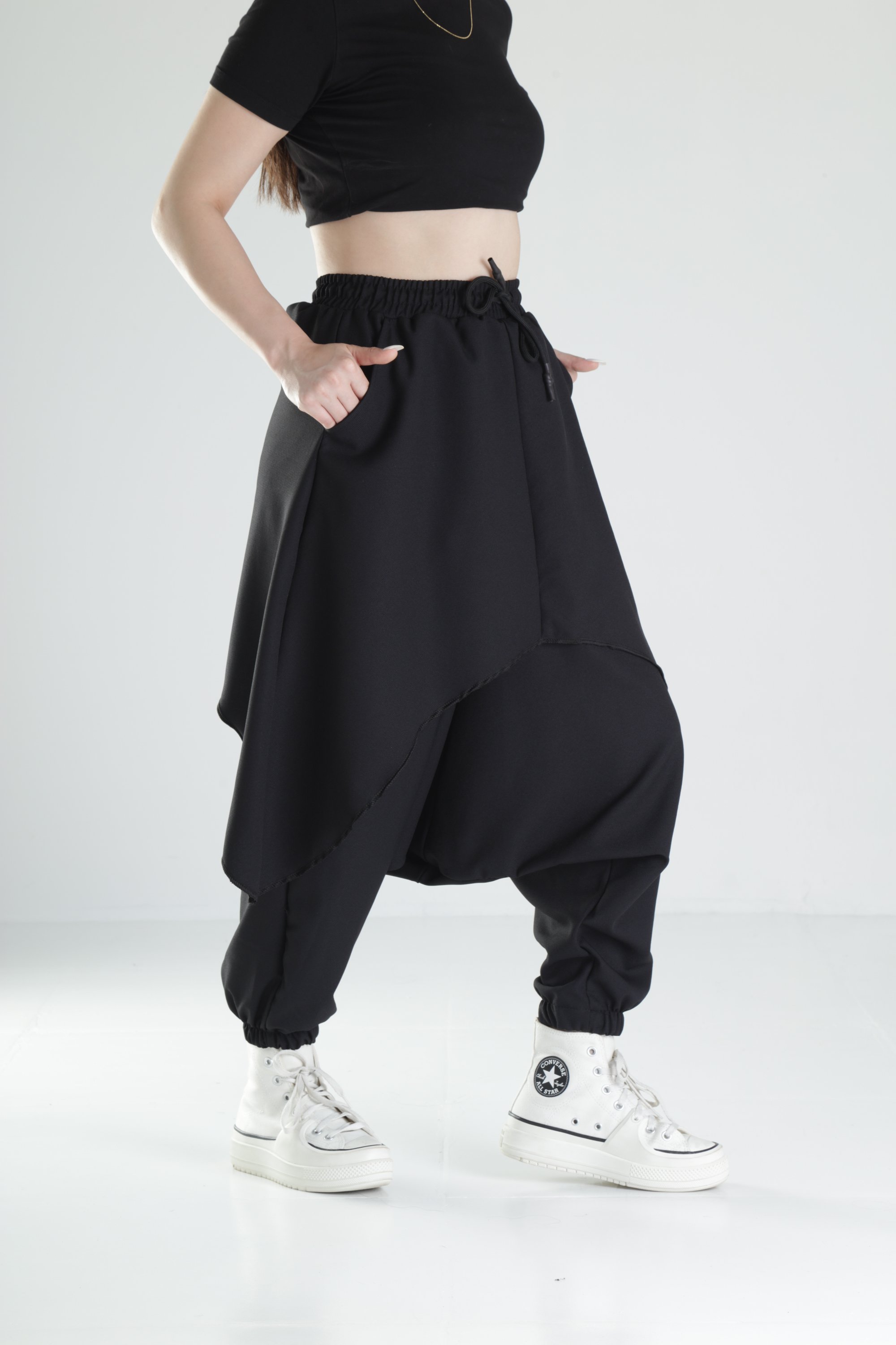Oversize Şalvarlı Jogger Pantolon