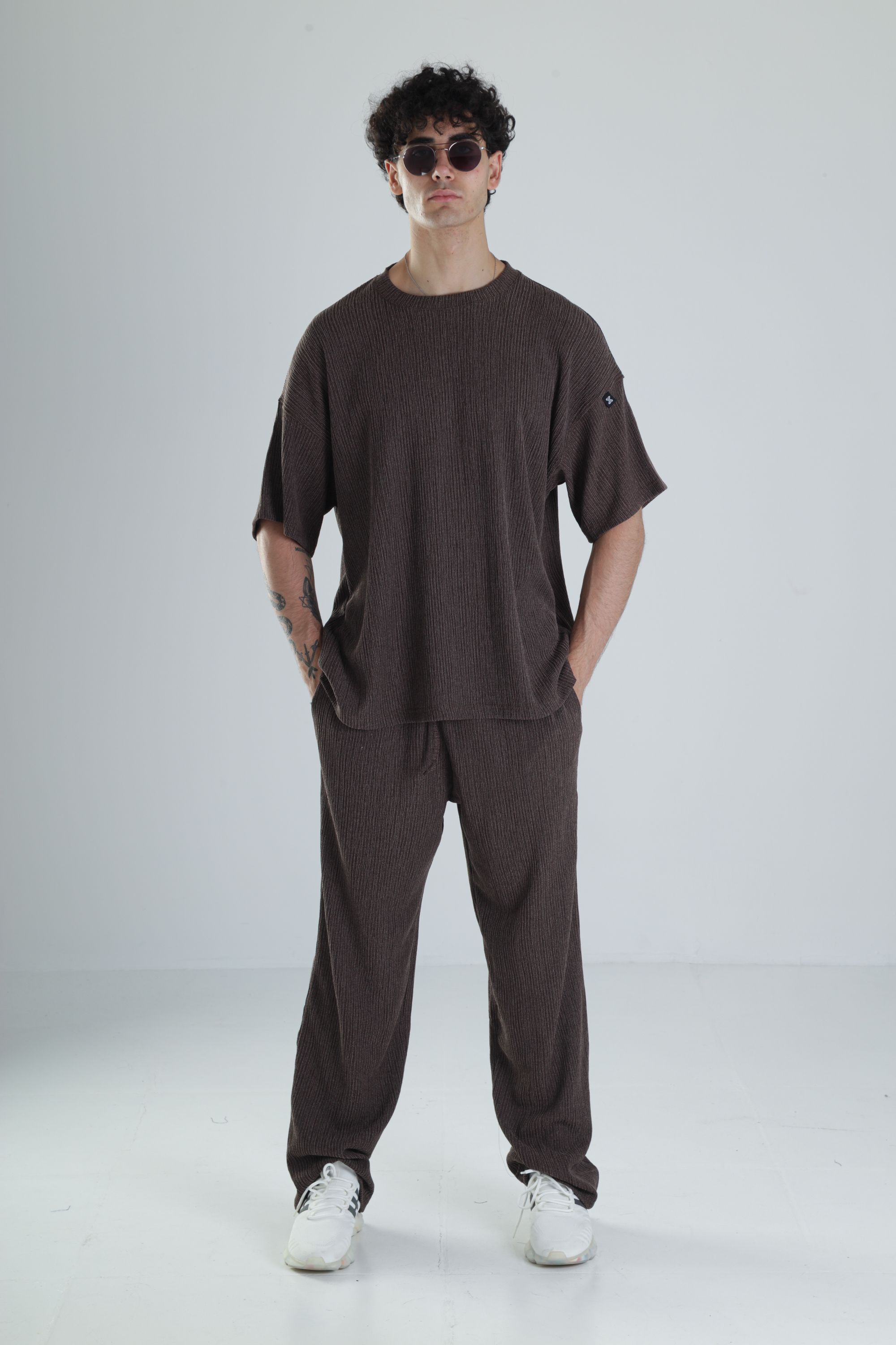 Oversize Kahverengi Takım