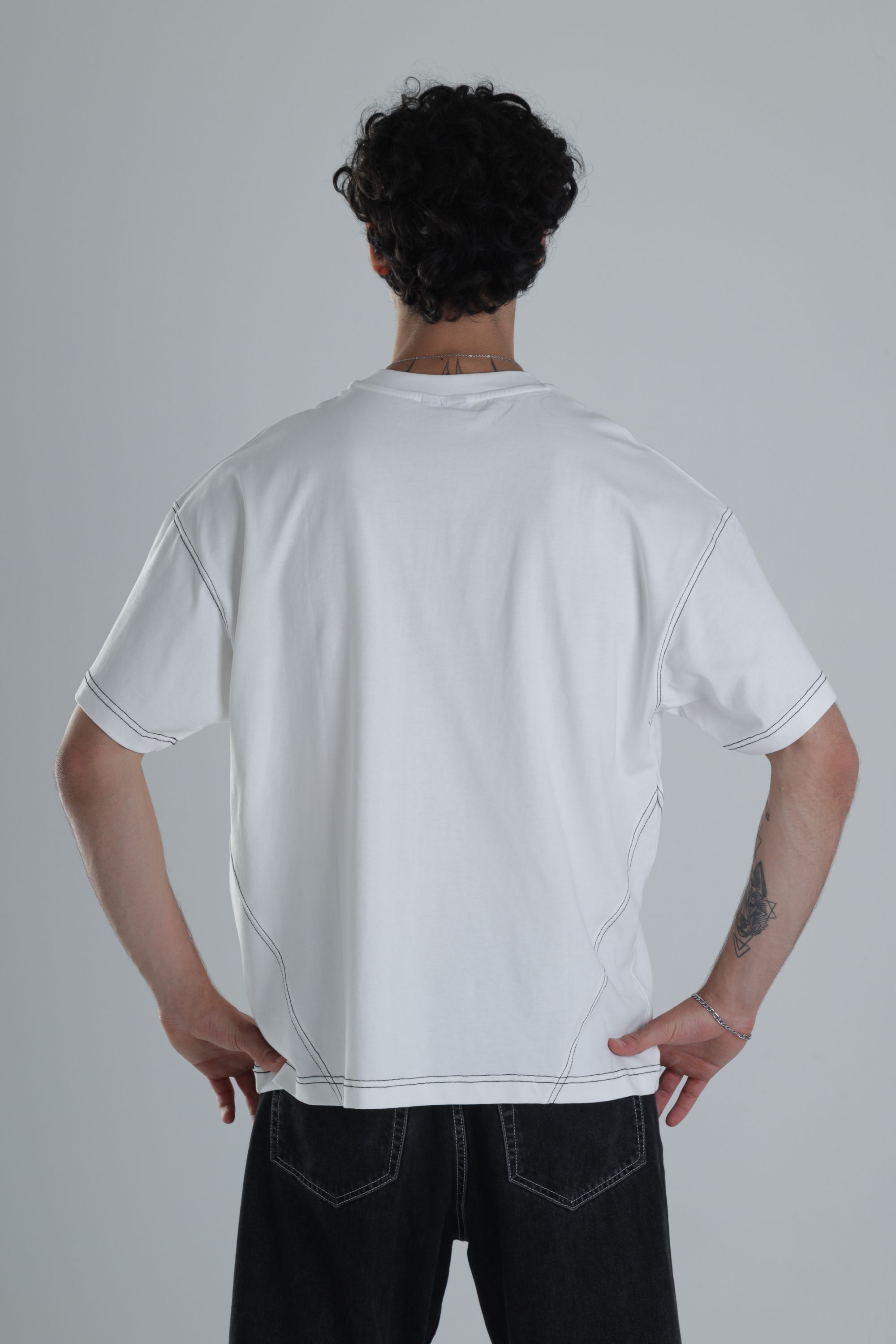 Be Yourself Oversize Tasarım T-Shirt