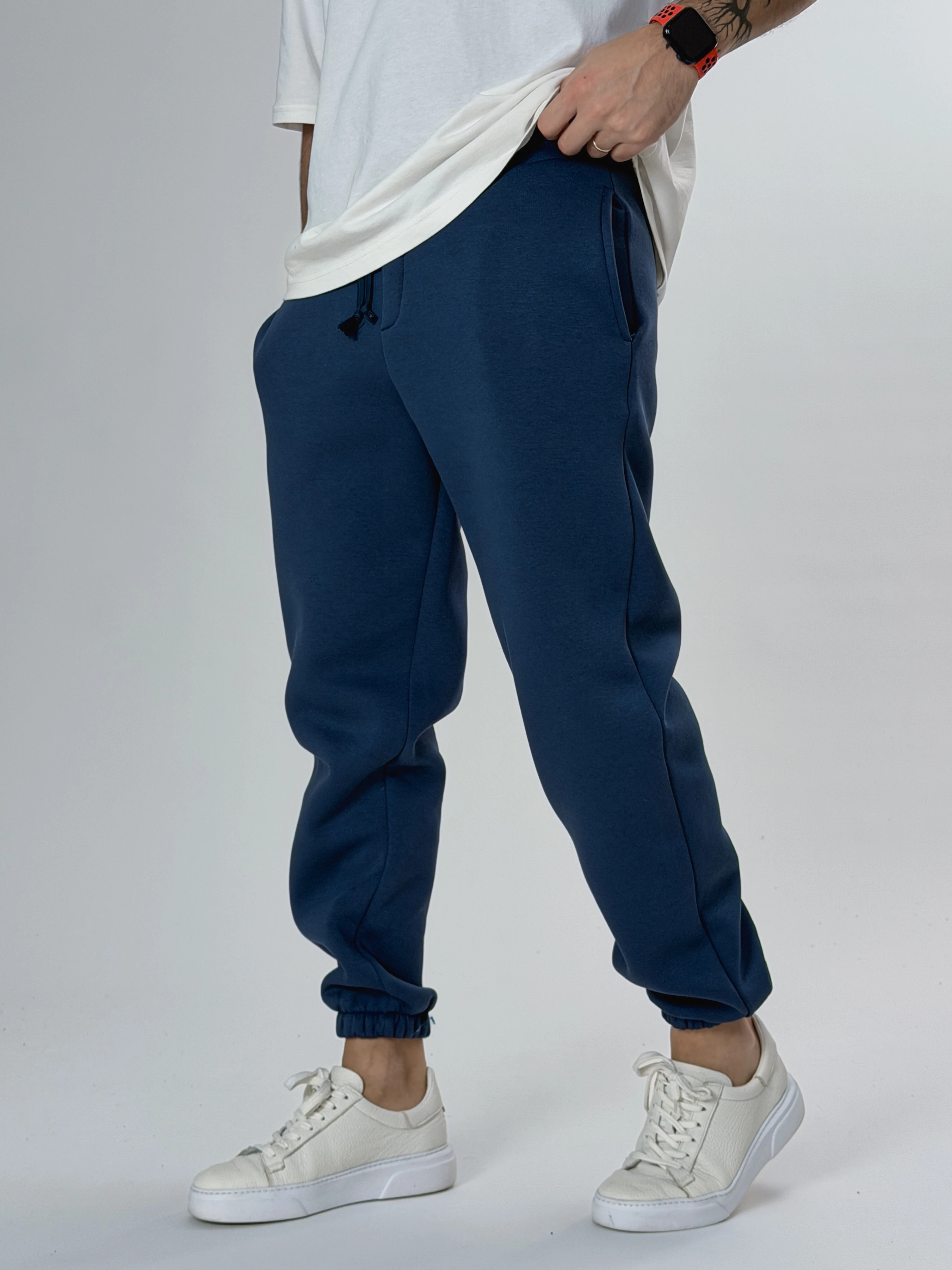 Şardonlu Lacivert Erkek Jogger Eşofman COC2552