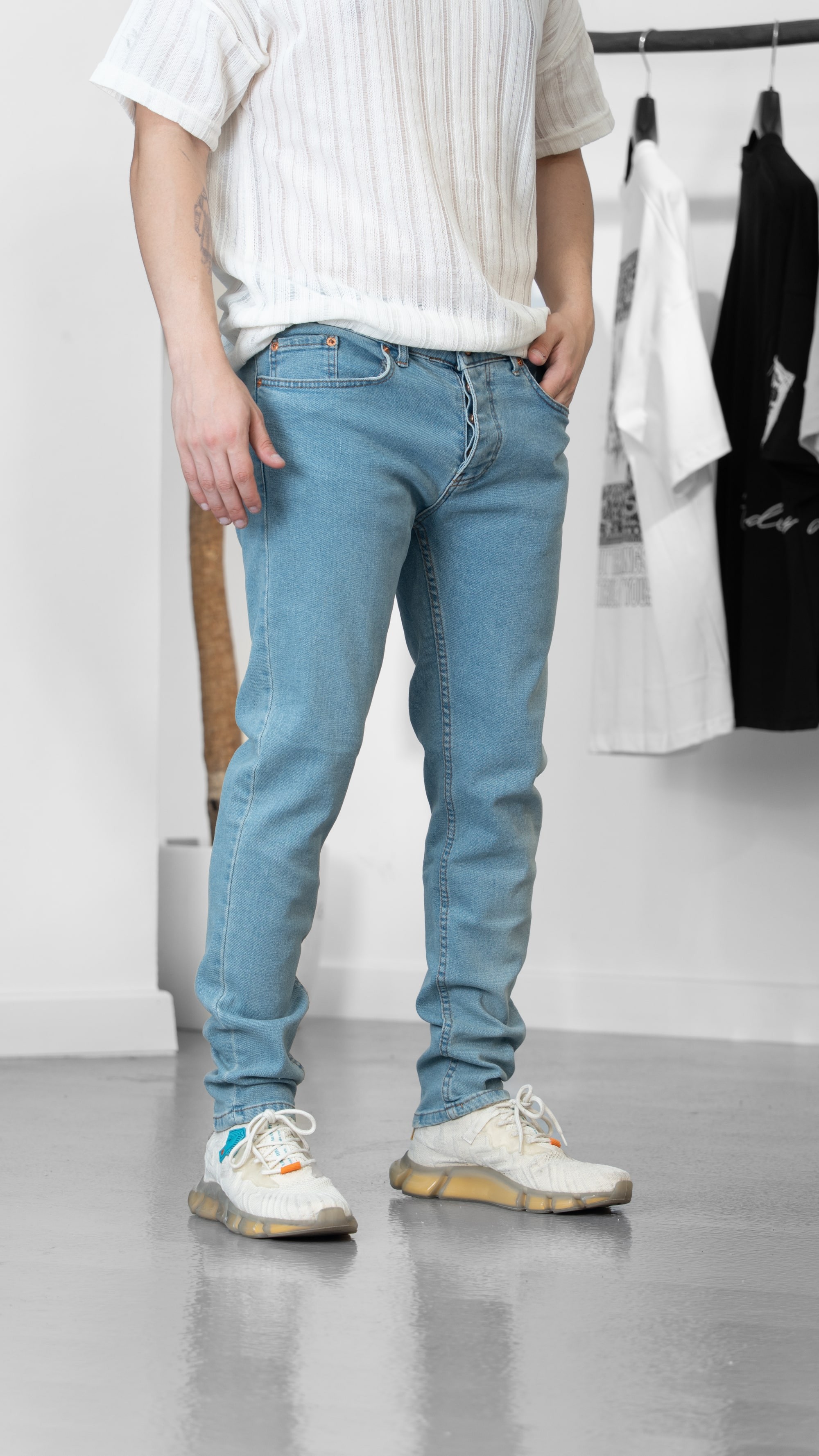 Slim Fit Kot Pantolon