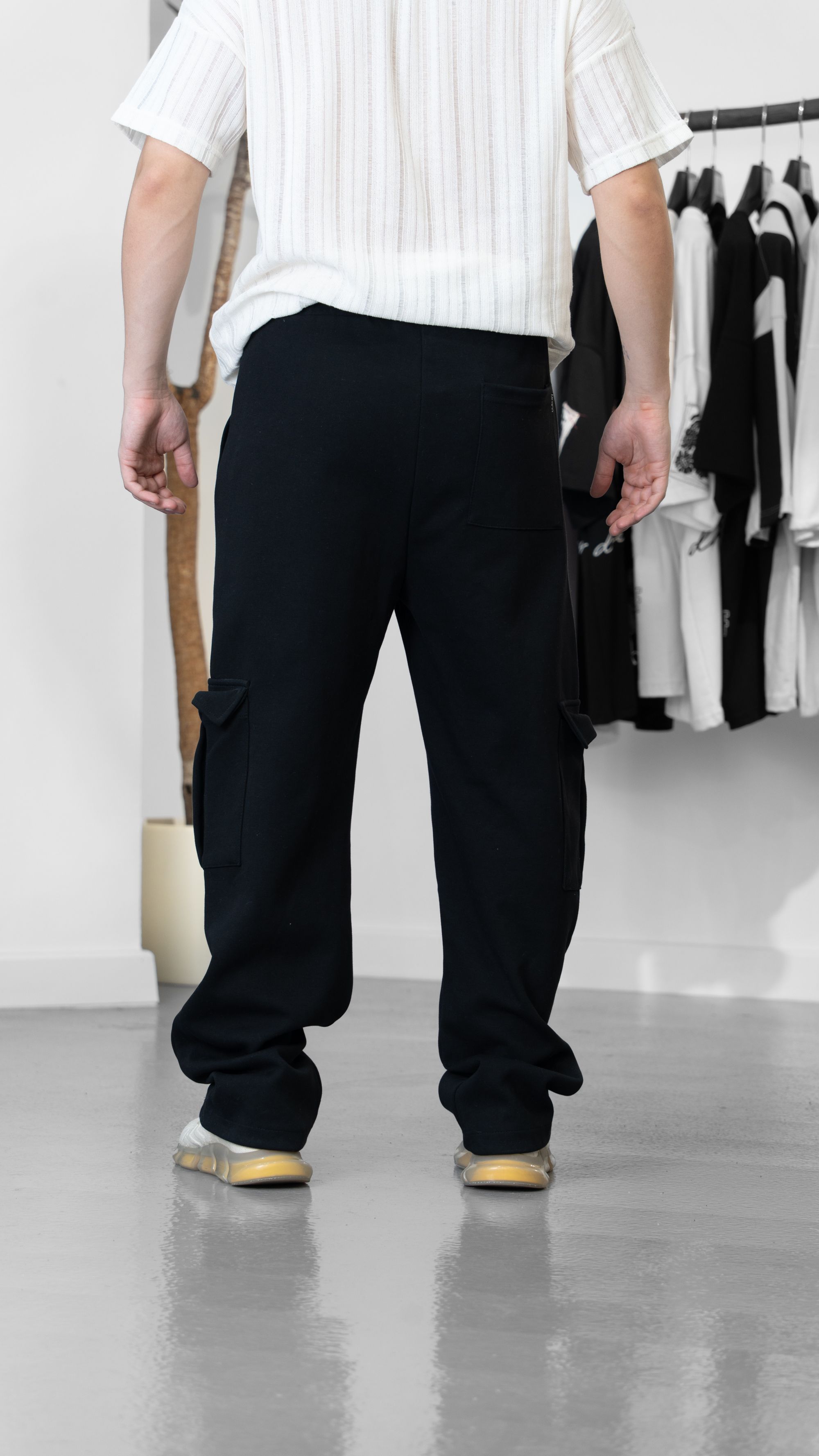 Premium Siyah Baggy Pantolon