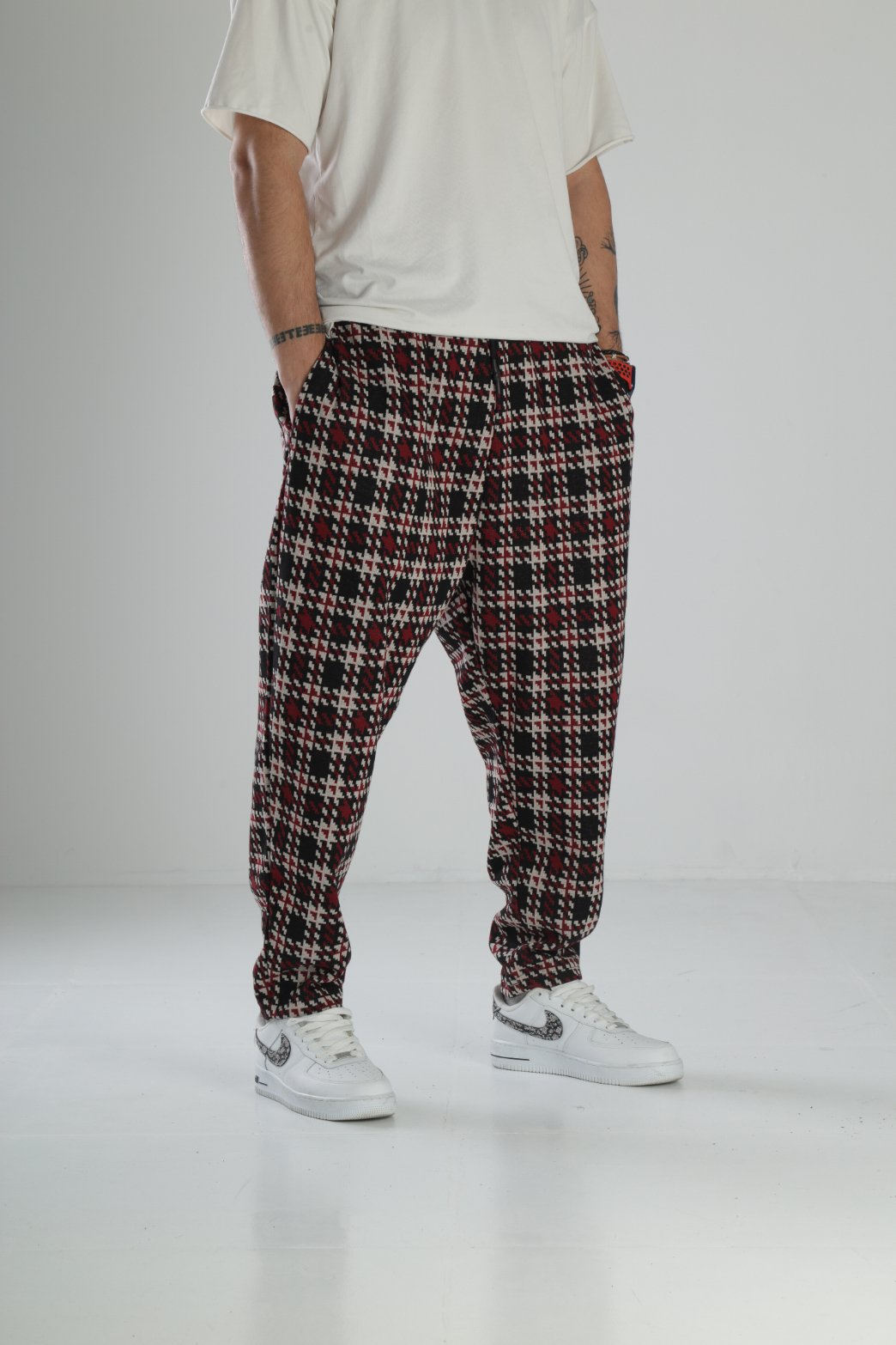 Bordo Baget Pantolon
