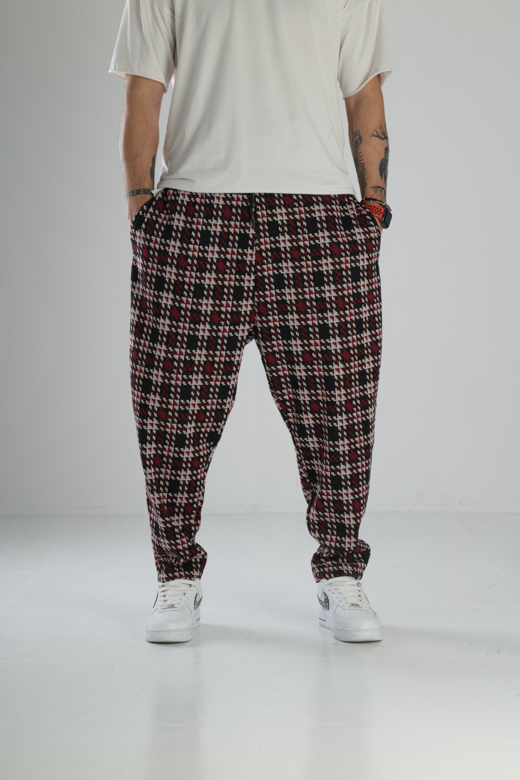 Bordo Baget Pantolon