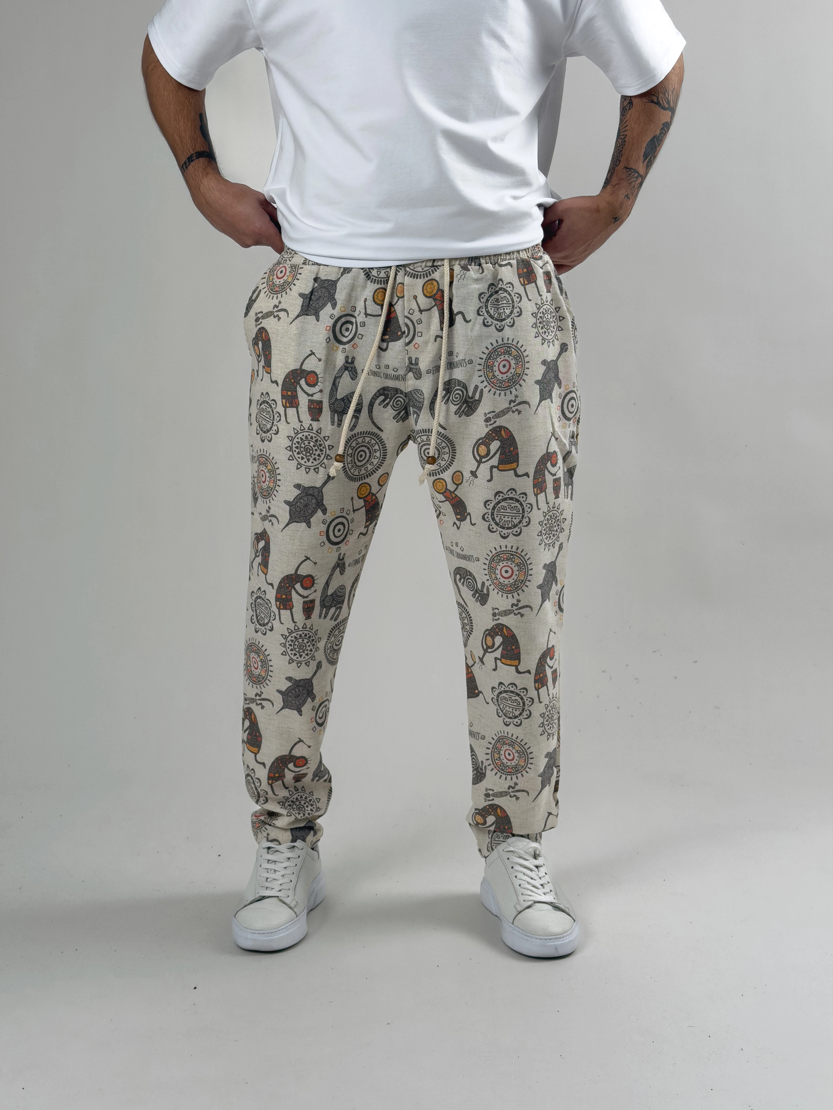 Cocopelli Desenli Baget Pantolon COC2584