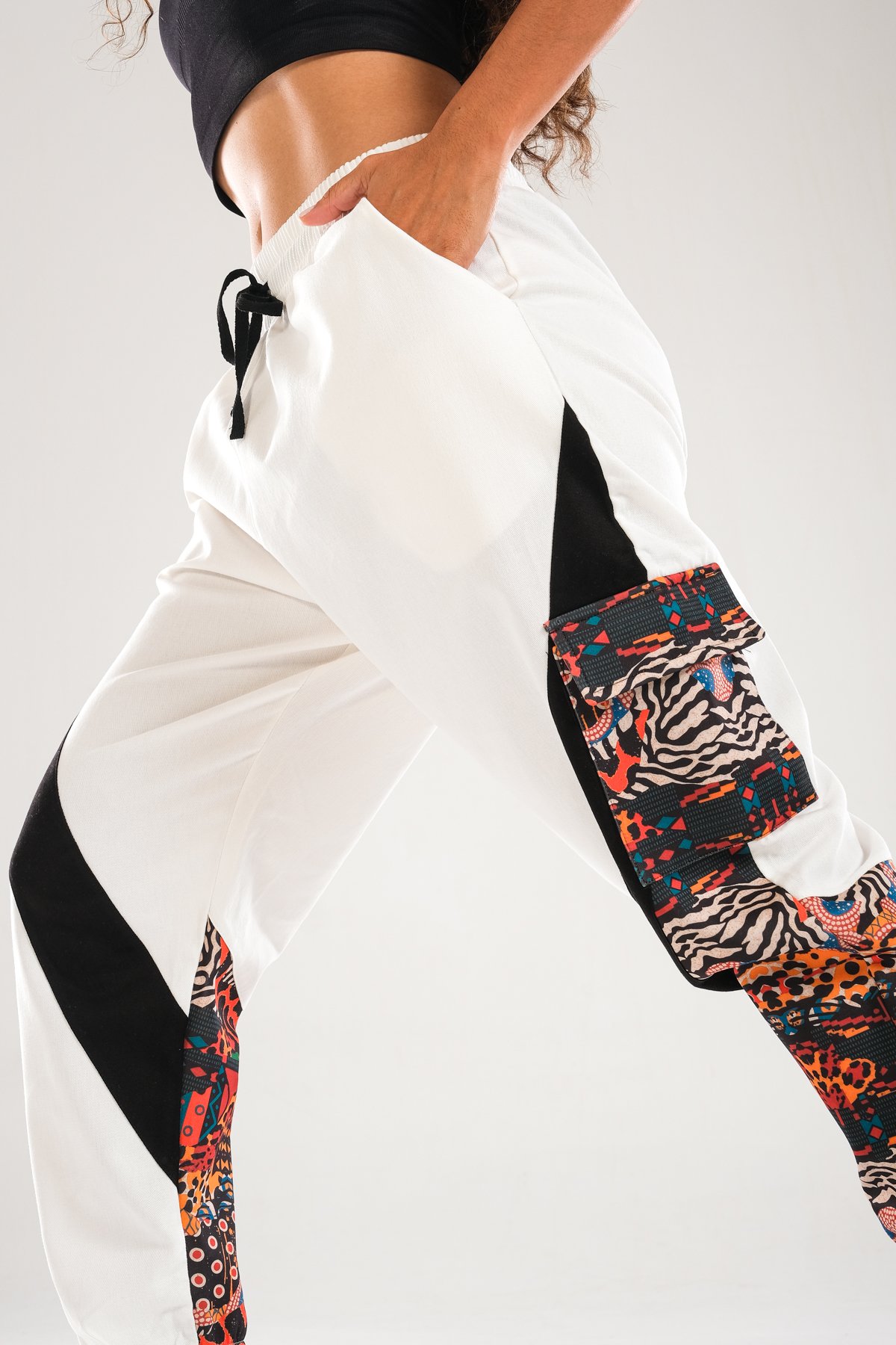 Premium Kalite Gabardin Jogger Pantolon