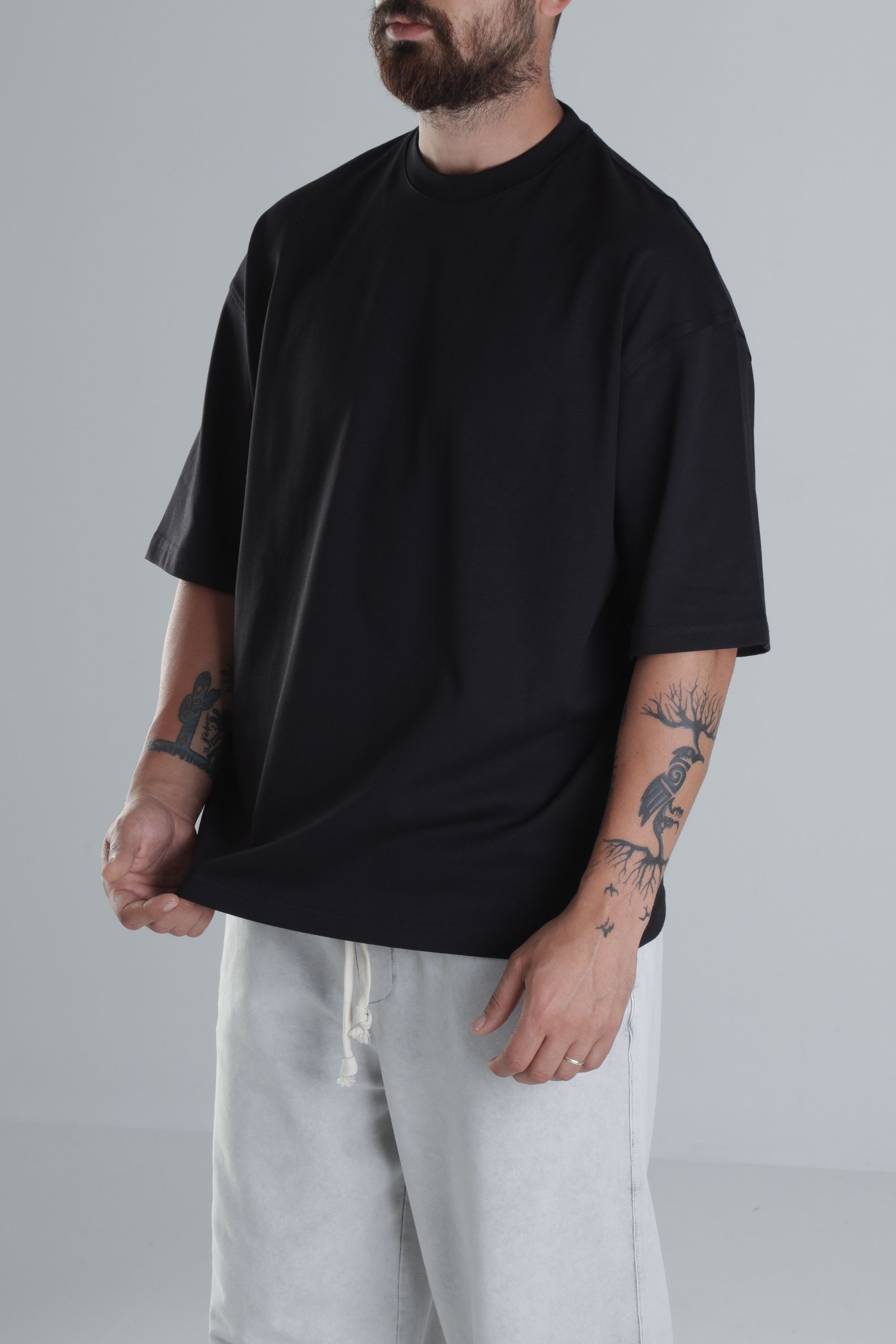 Siyah Oversize T-Shirt
