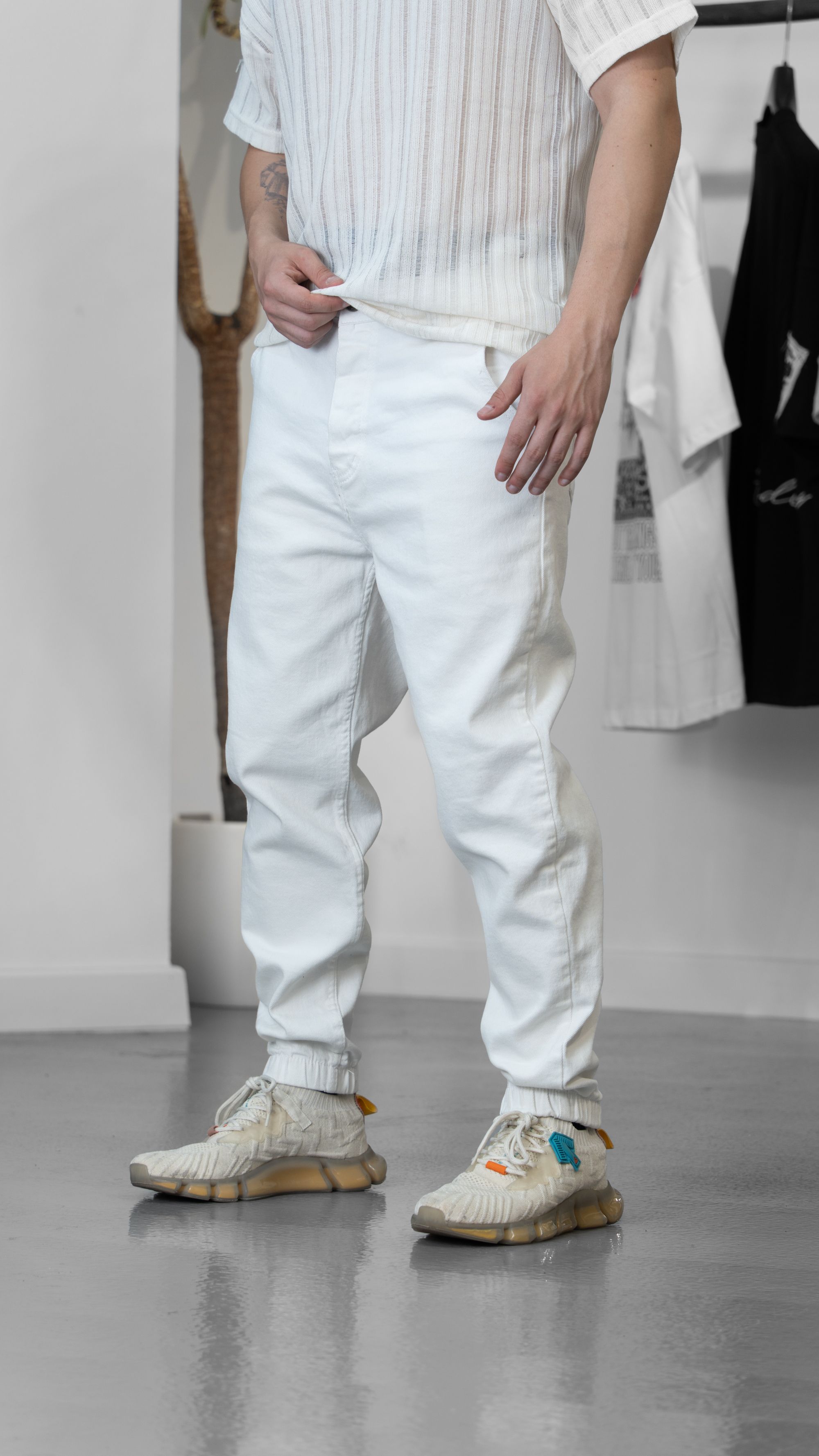 Beyaz Jogger