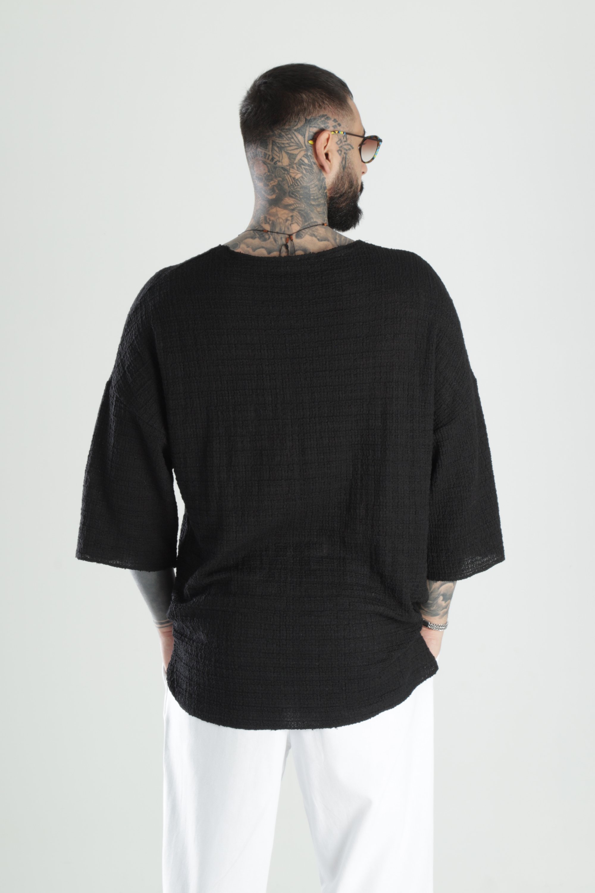 Likralı Oversize T-Shirt 