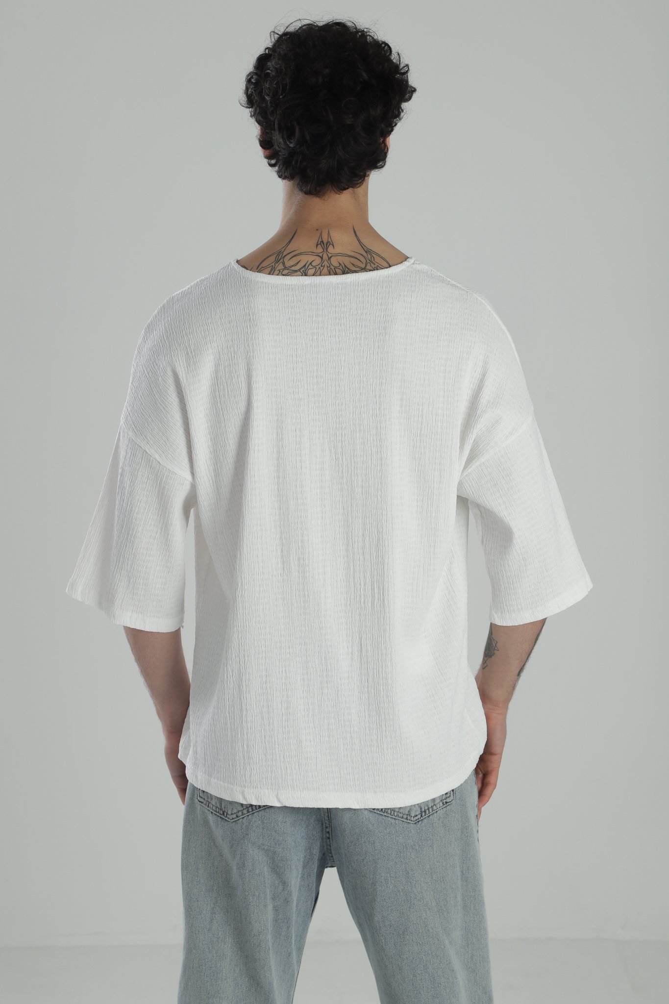 Bürümcük Kumaş Bohem T-Shirt