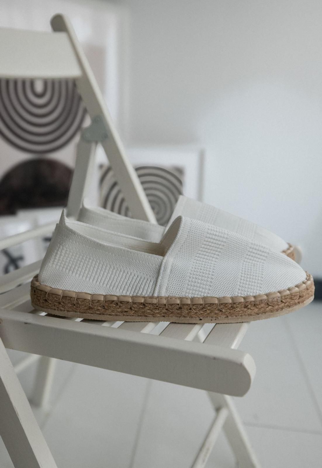 Triko Beyaz Espadril
