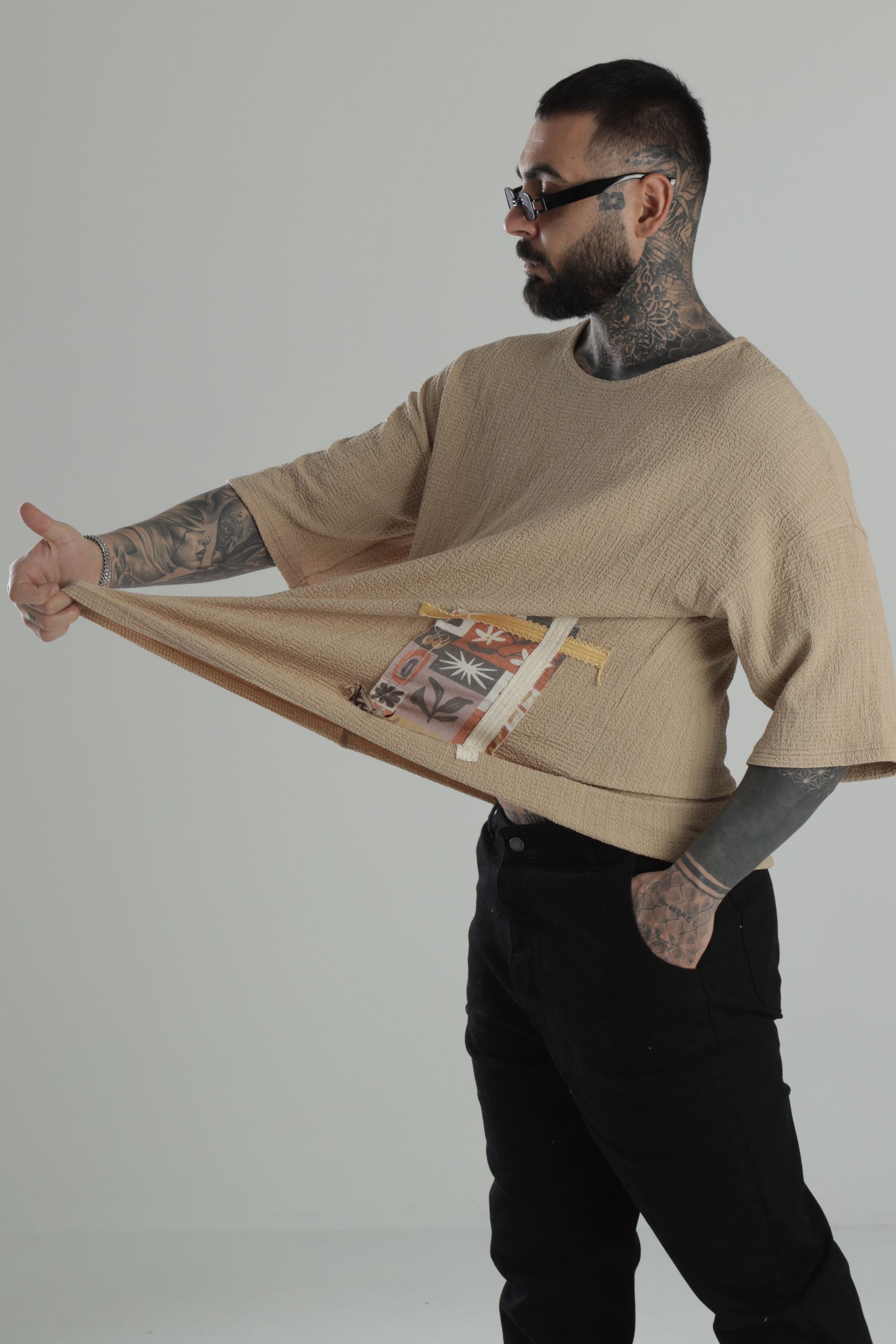 Oversize Tasarım T-Shirt