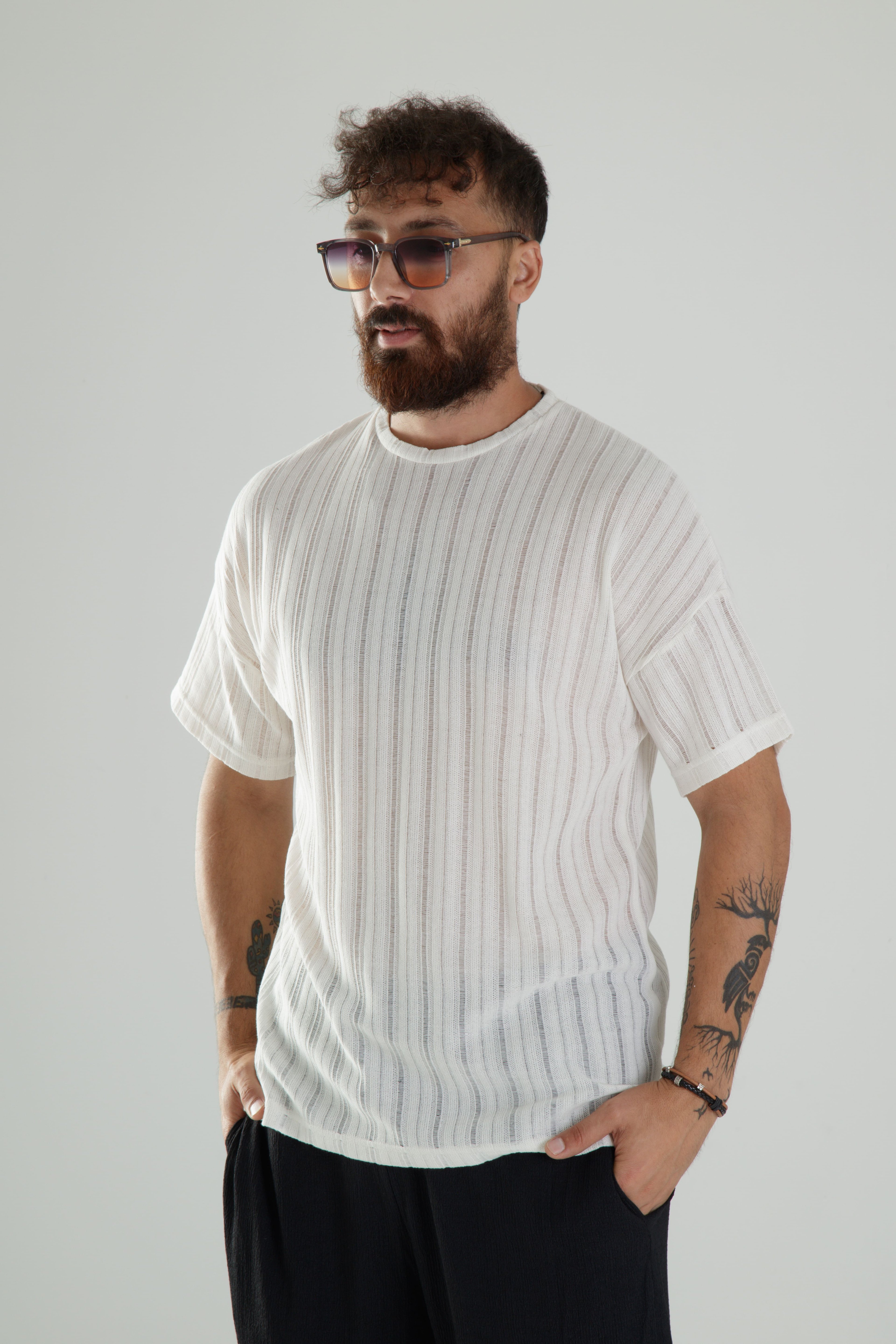Tasarım Beyaz T-Shirt