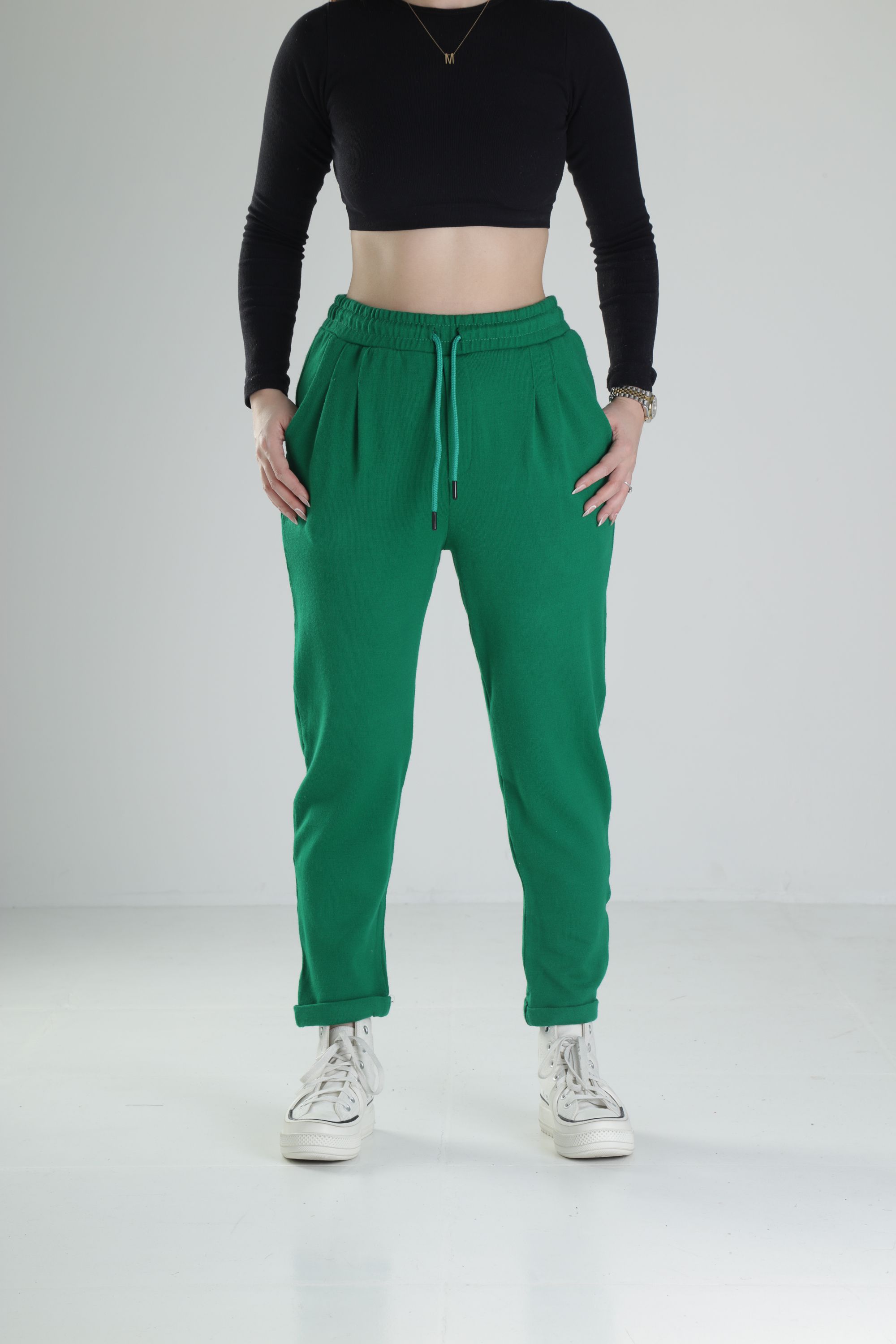 Yeşil Jogger Pantolon