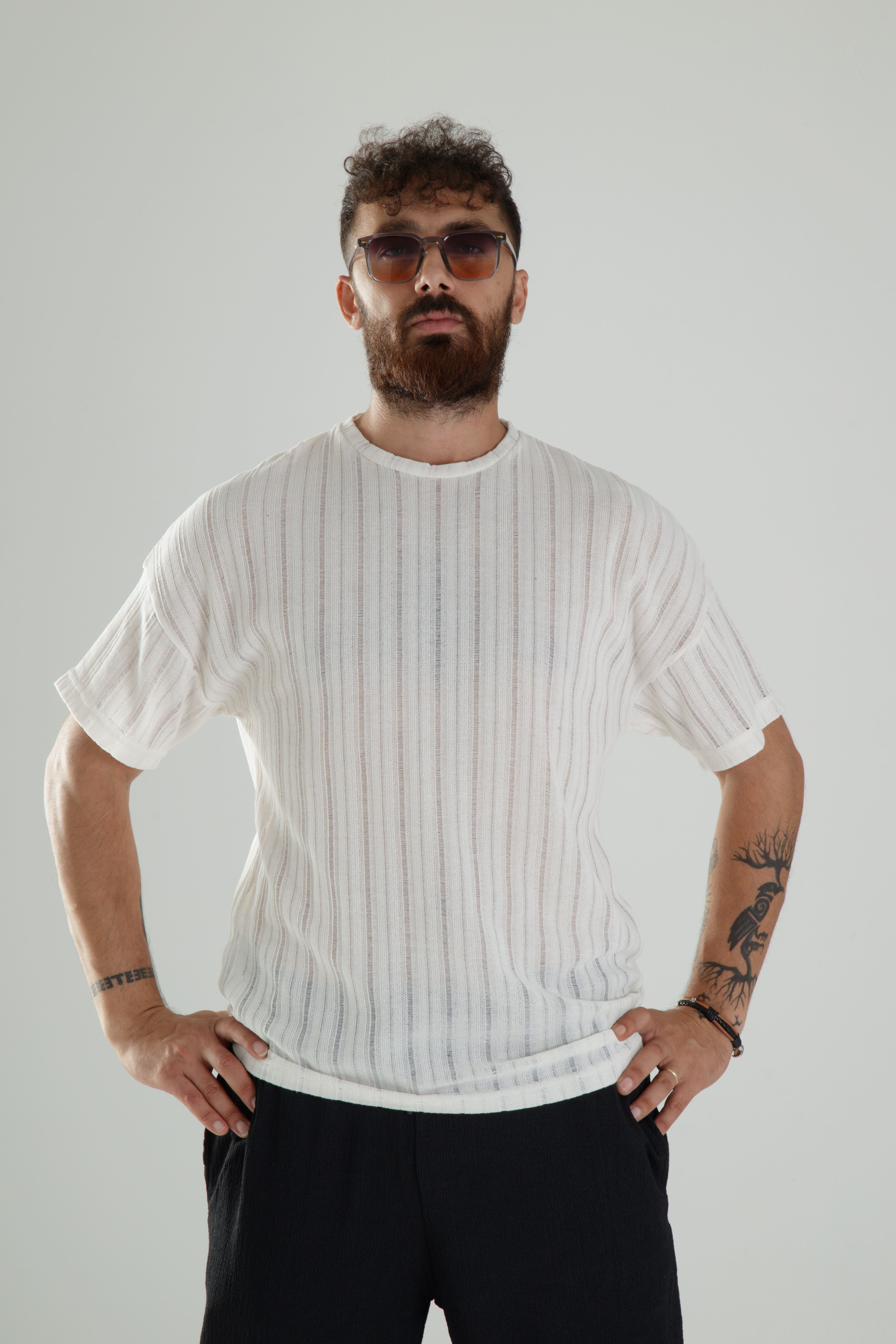 Tasarım Beyaz T-Shirt