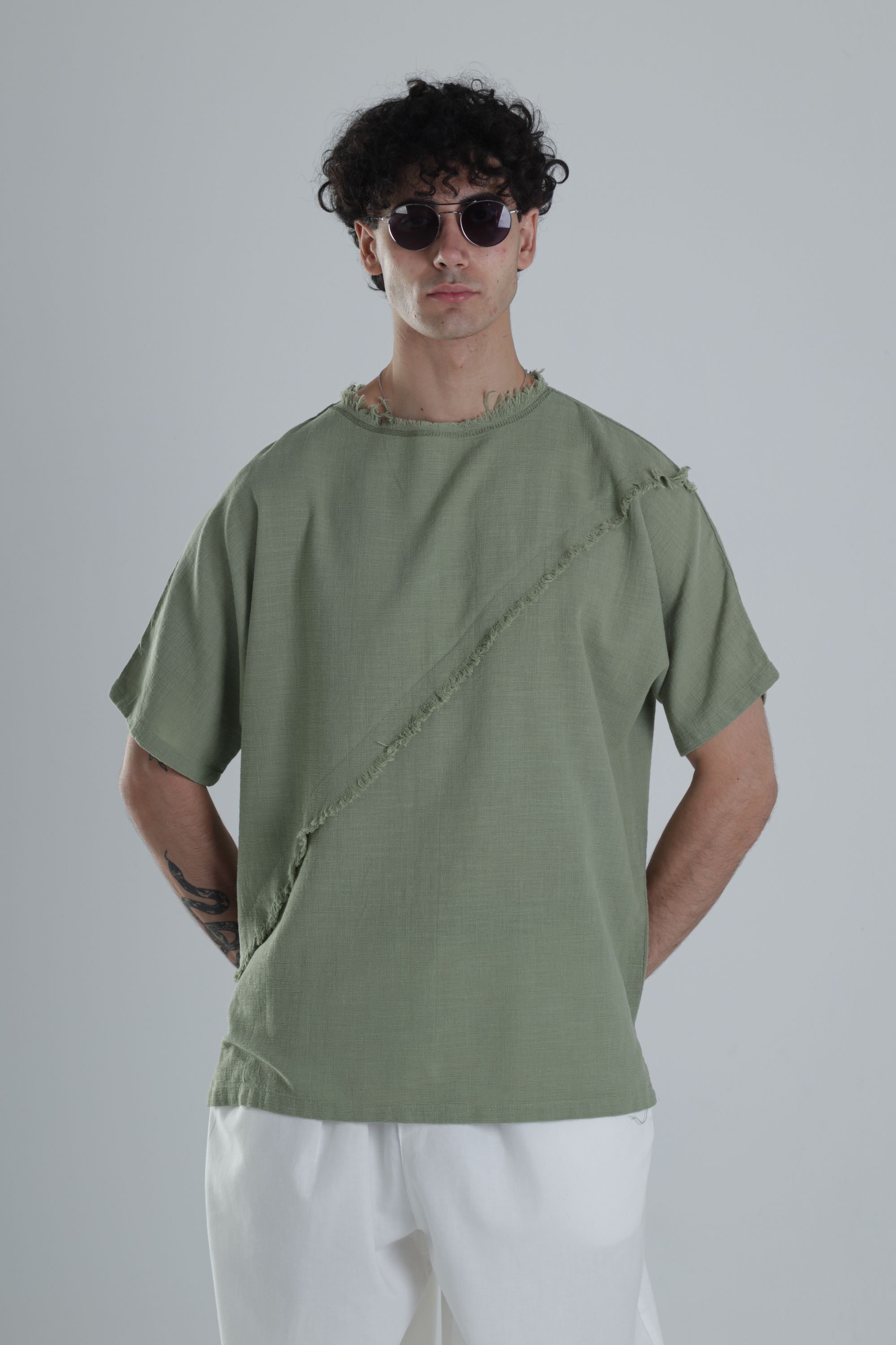Tasarım Yeşil T-Shirt