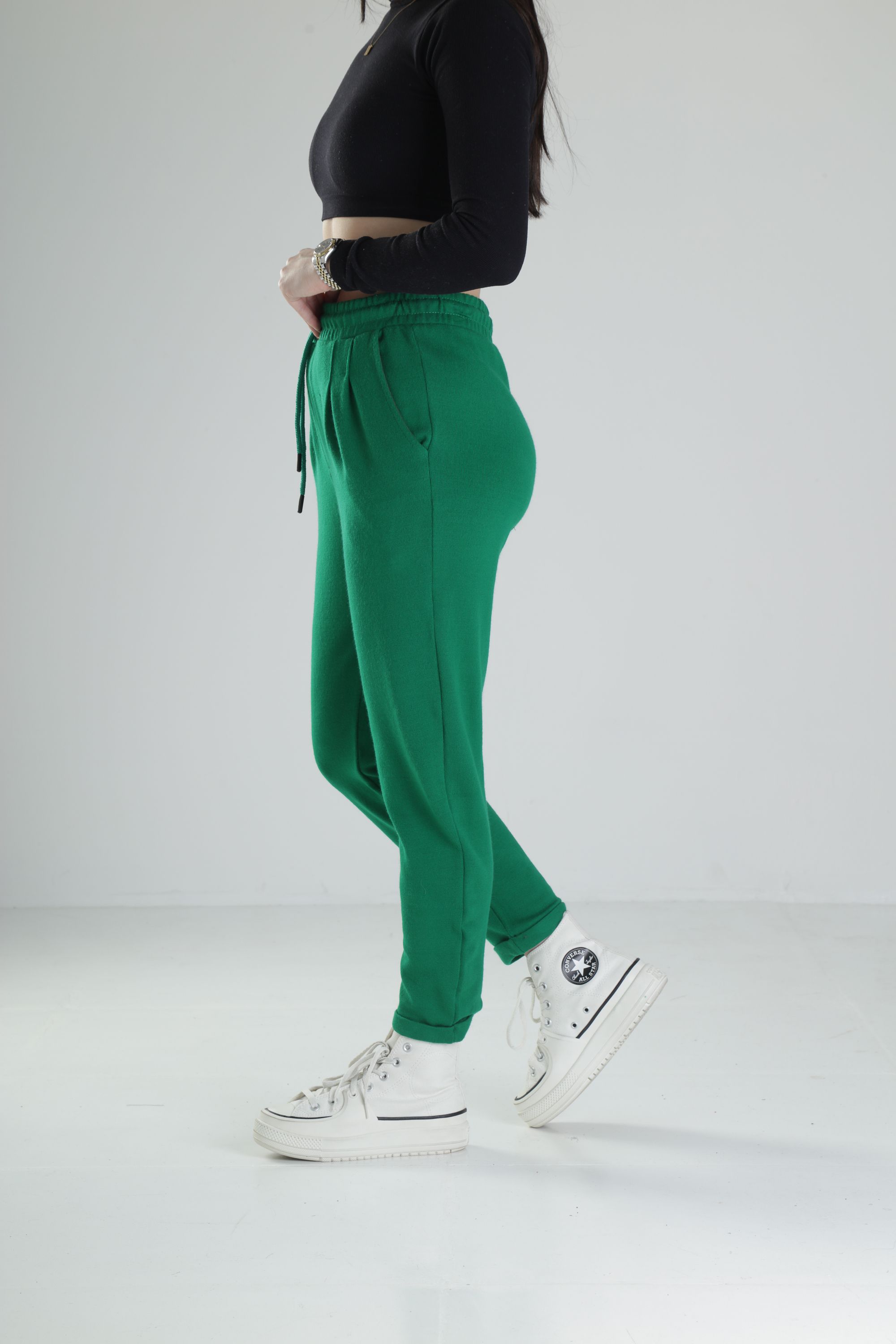 Yeşil Jogger Pantolon