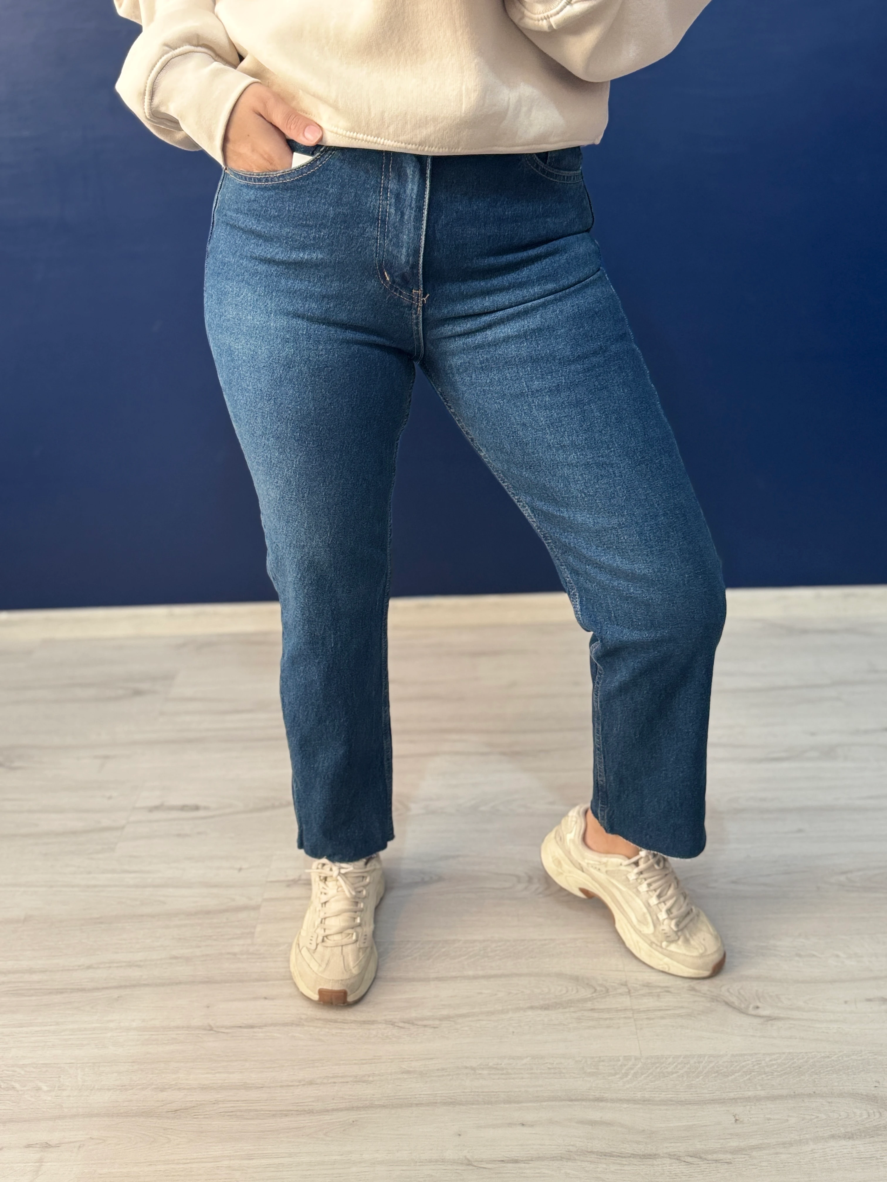 Koyu Zr Boyfit Jean 