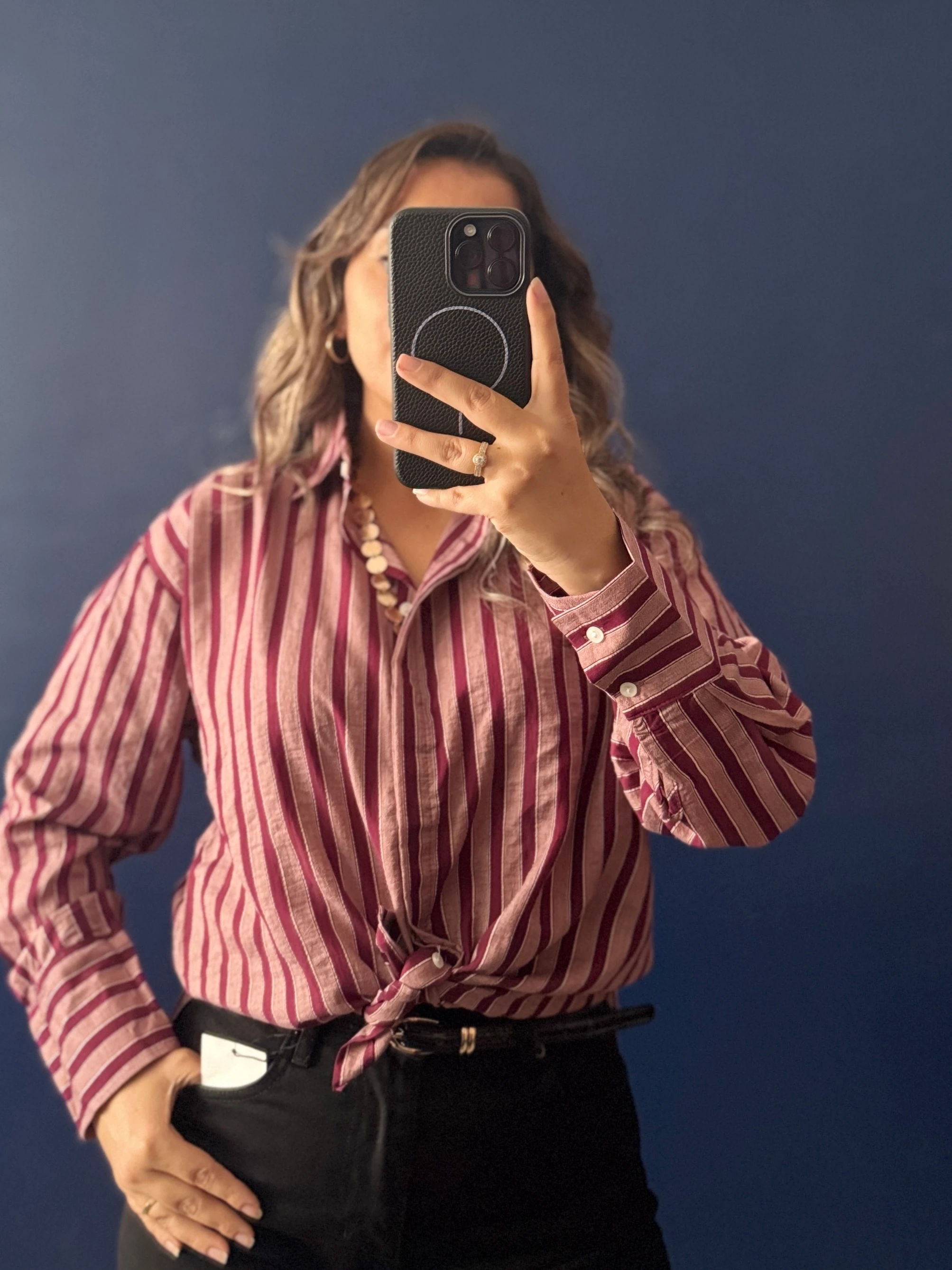 Gülkurusu Bordo Gömlek