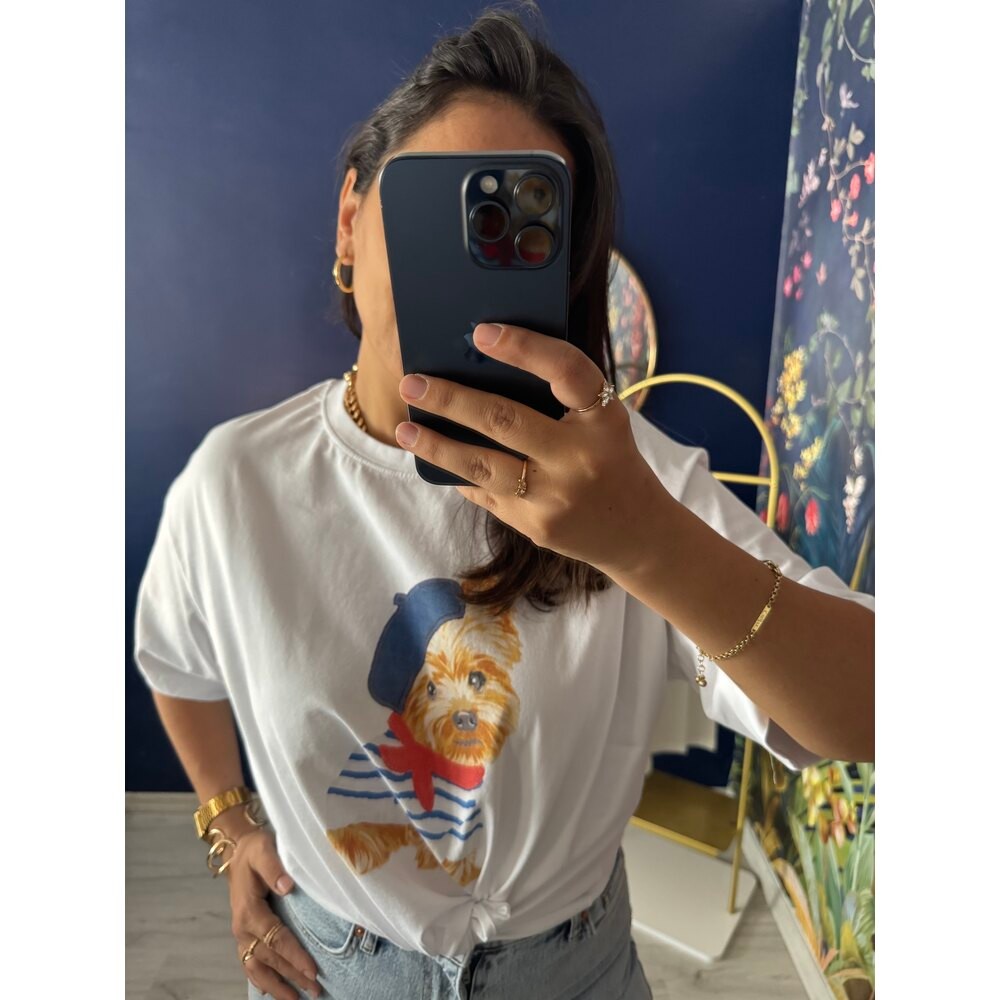 Şapkalı Köpekcik tshirt