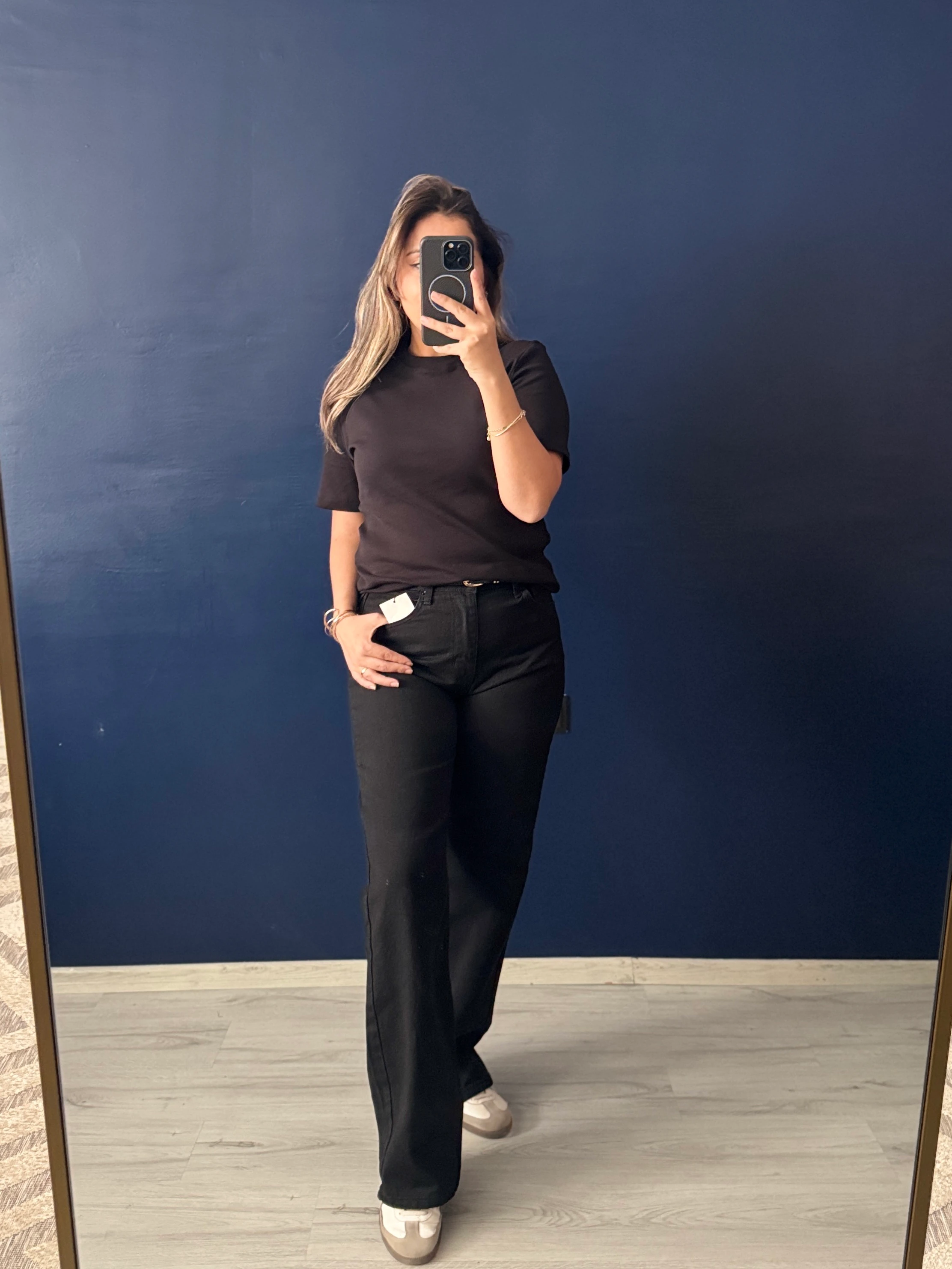 Siyah Massimo Bisiklet Yaka 