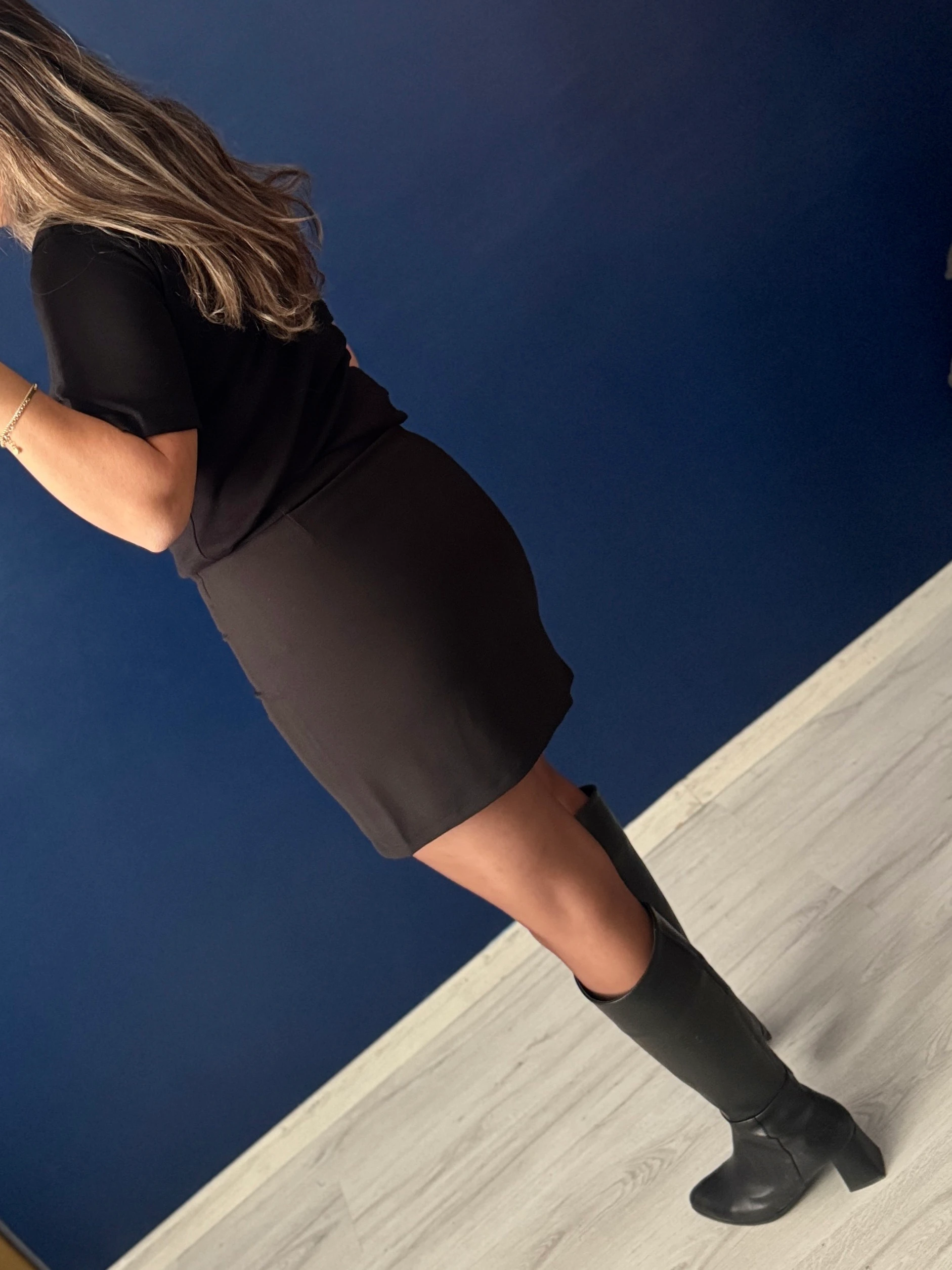 Siyah Mini Şort Etek