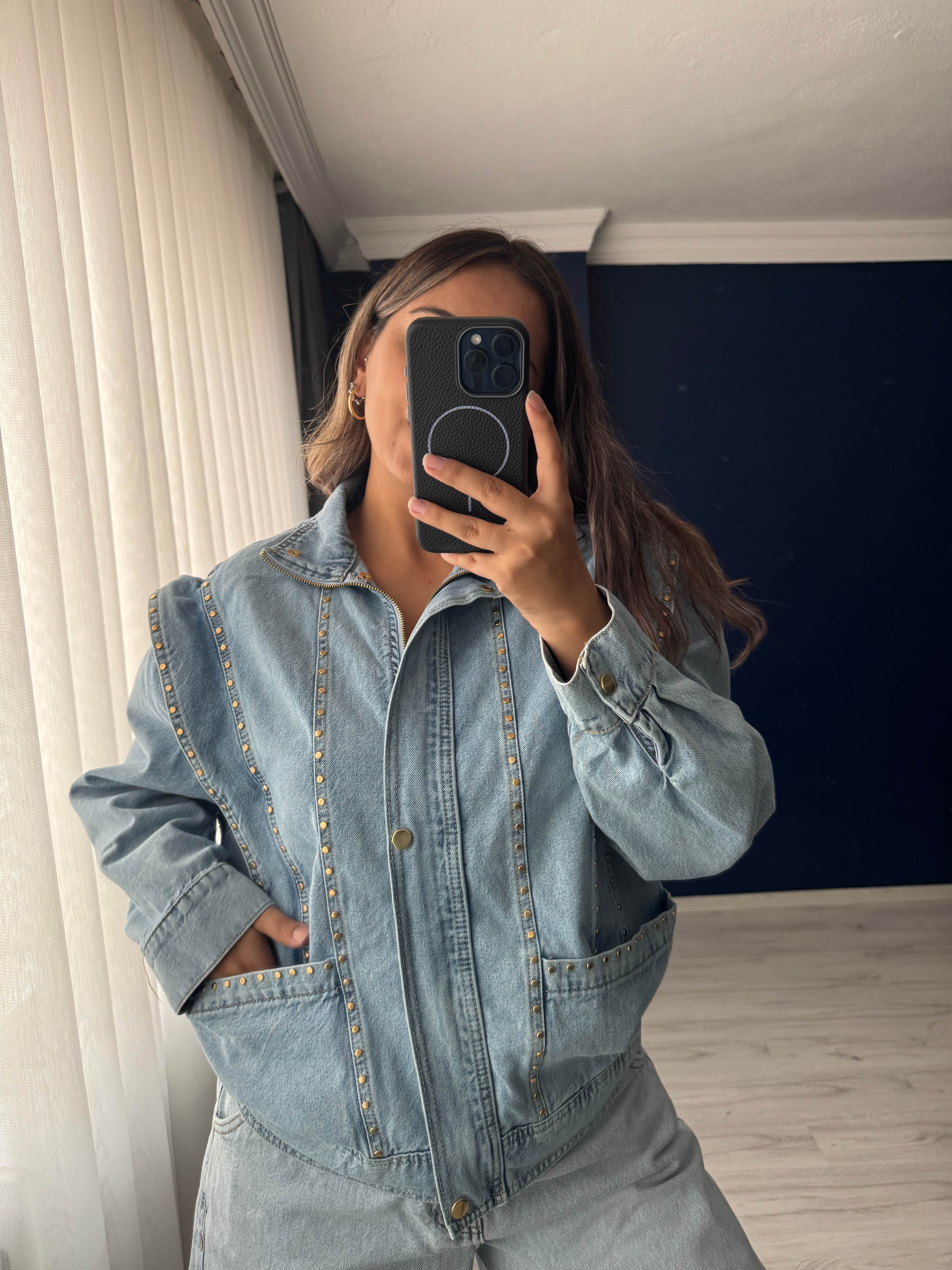 Troklu Jean Ceket