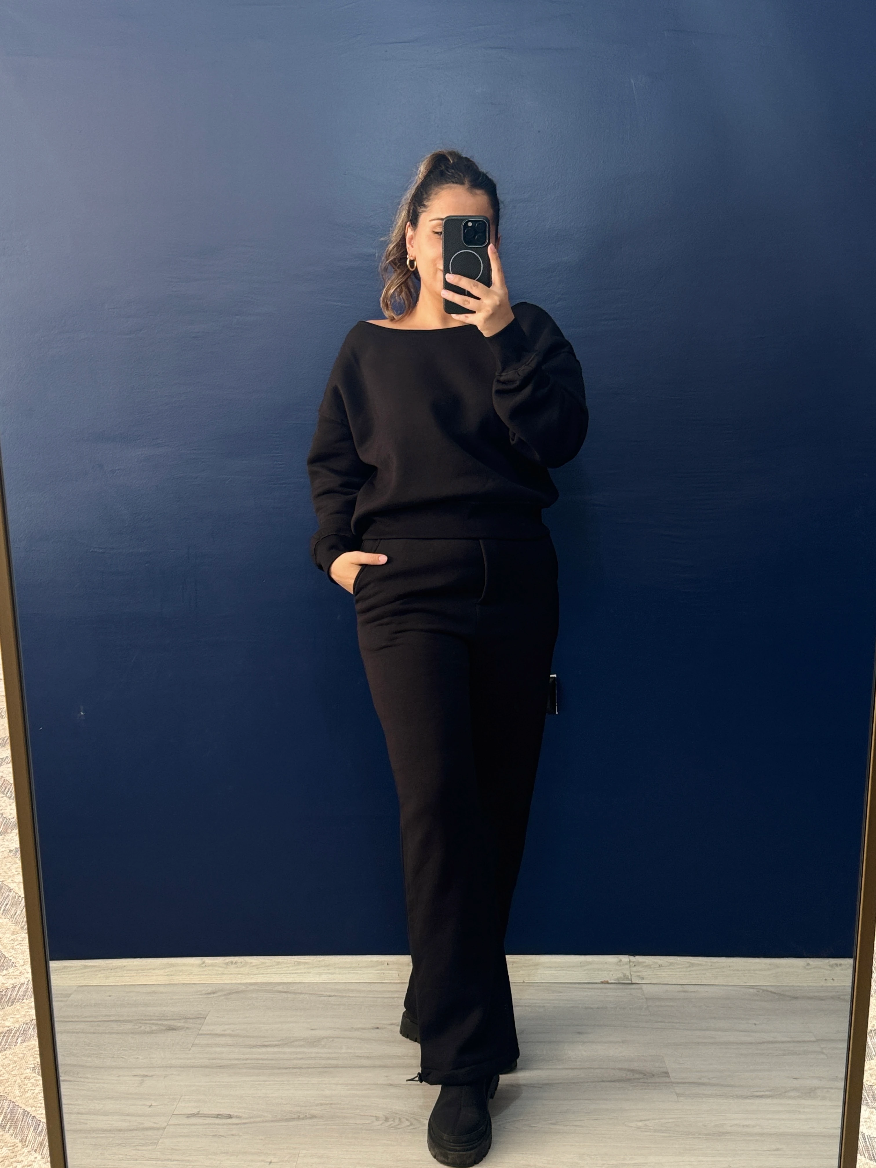 Siyah Eşofman Altı