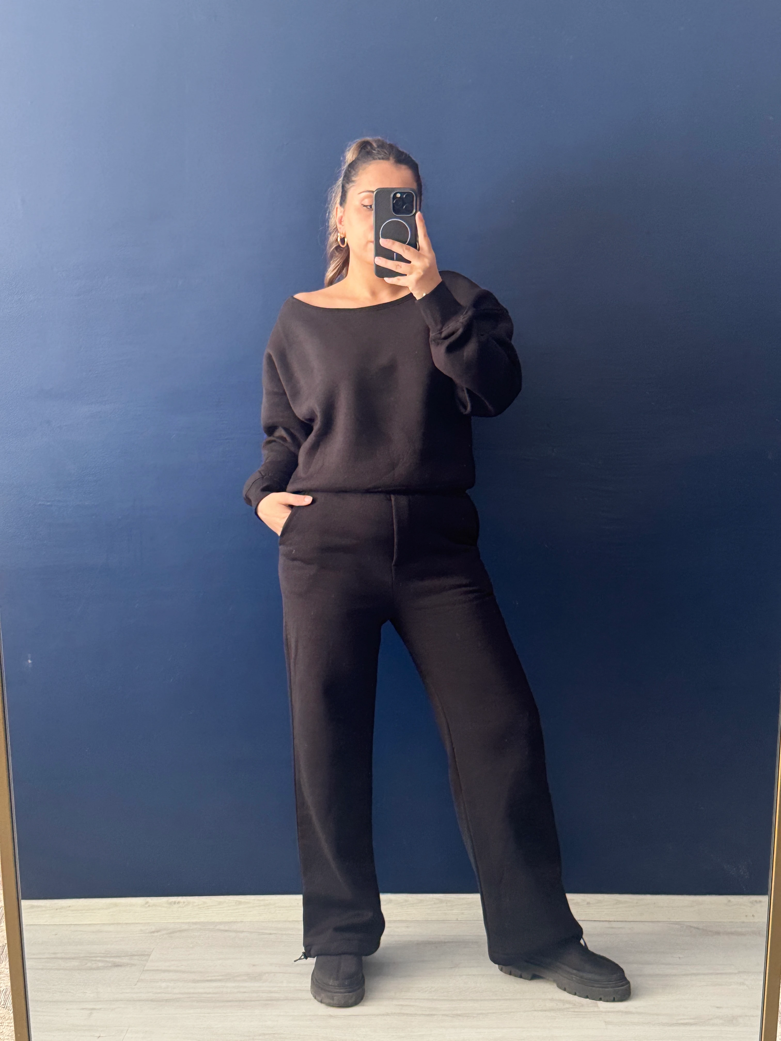 Siyah Eşofman Altı